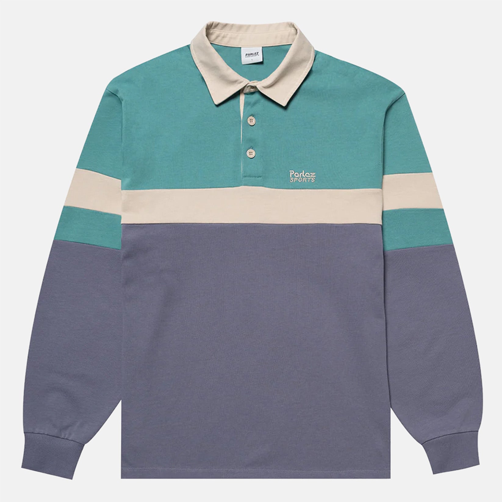 Parlez Plaza Rugby Longsleeve - Purple Haze Mehrfarbig Bild 1