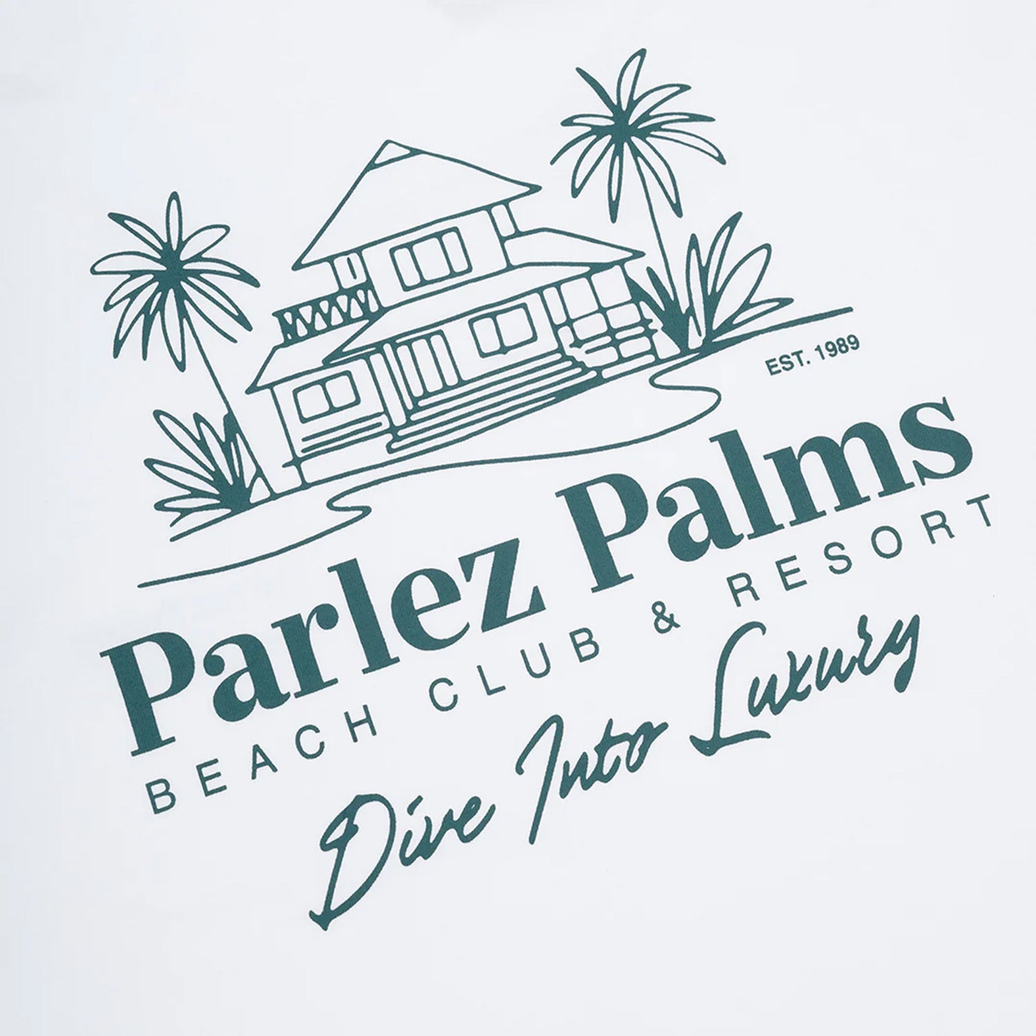 Parlez Retreat T-Shirt - White Weiß Bild 3