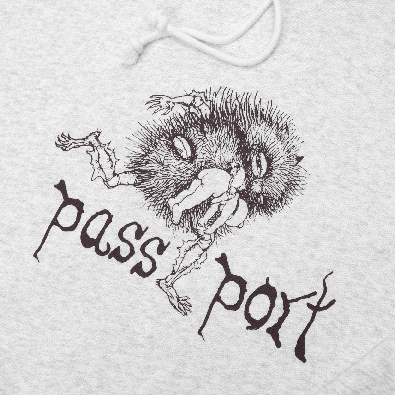 Pass~Port Banksia Hoodie - White Marle Weiß Bild 2