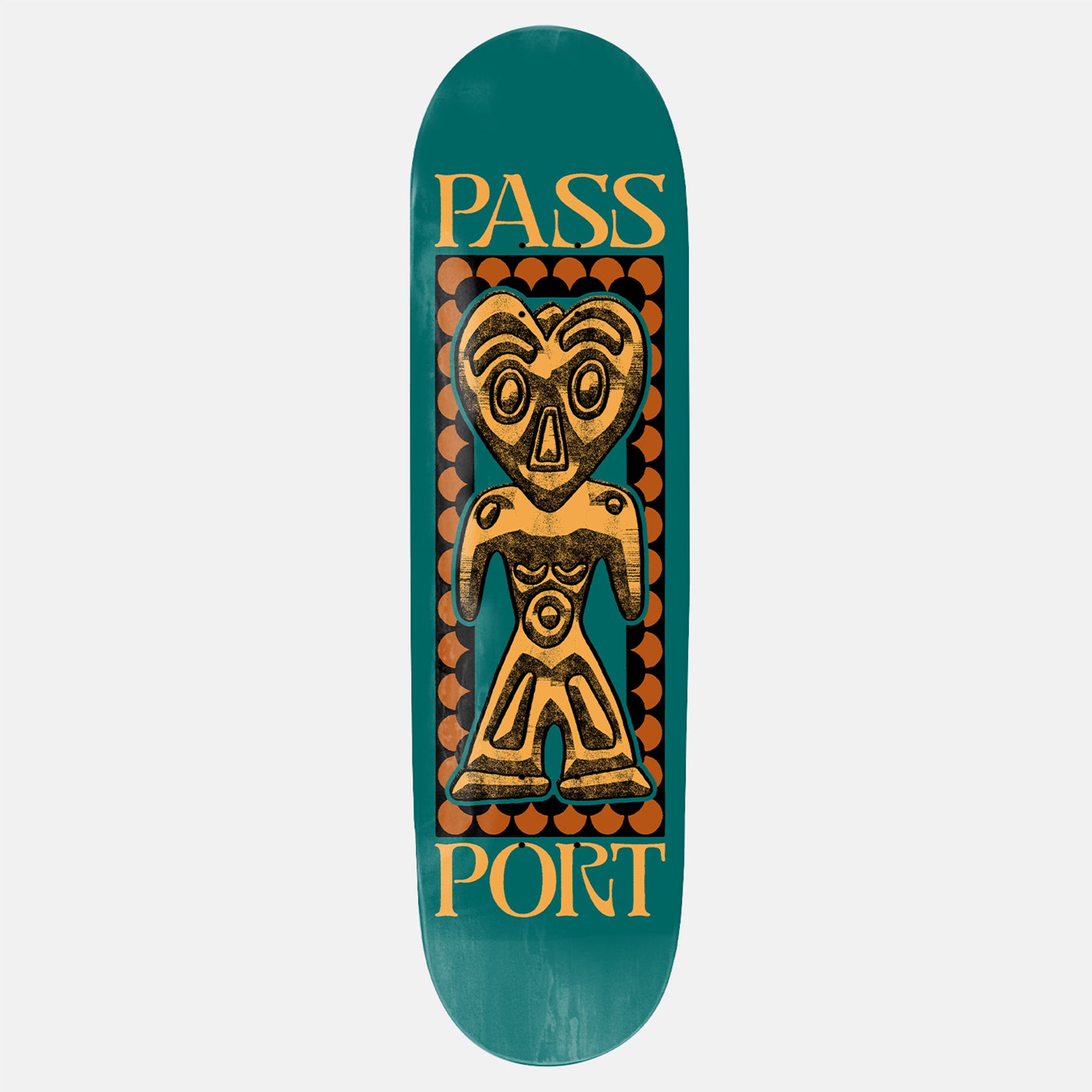 Pass~Port Dogu Series Heart Head 8.5" Deck Mehrfarbig Bild 1