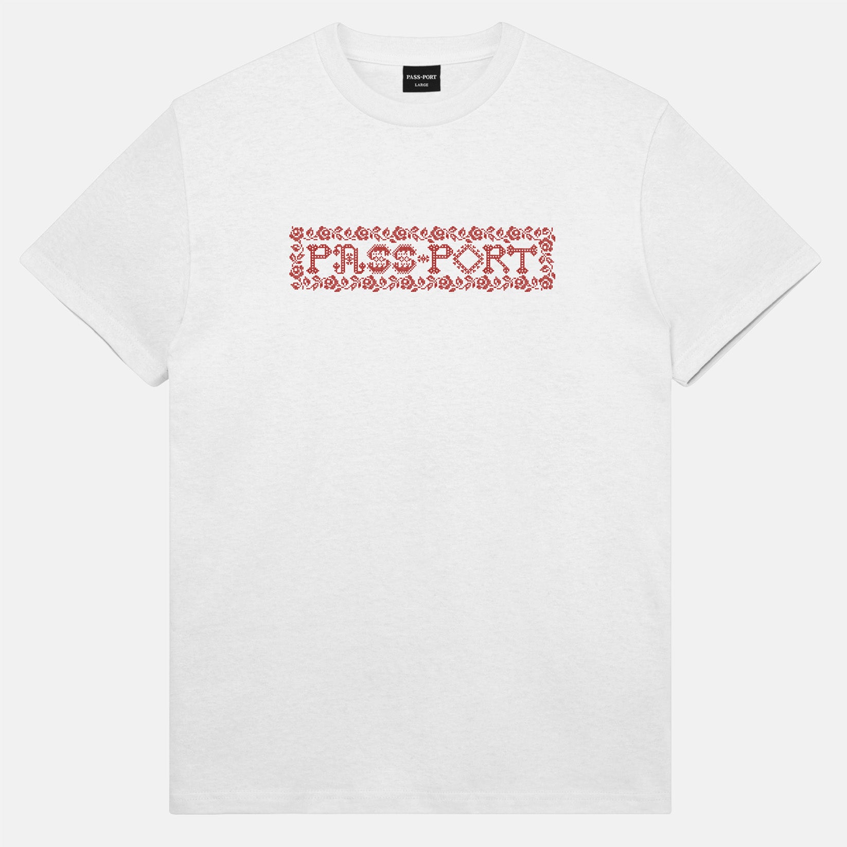 Pass~Port Rosary T-Shirt - White Weiß Bild 1