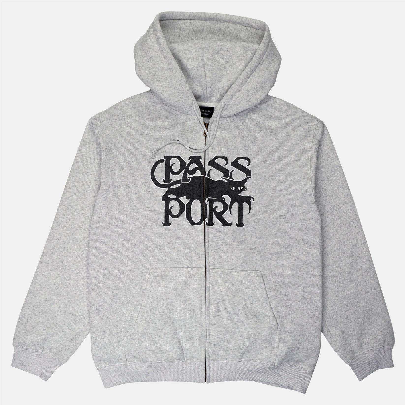 Pass~Port Slinkin Zip-Hoodie - Ash Grau Bild 1