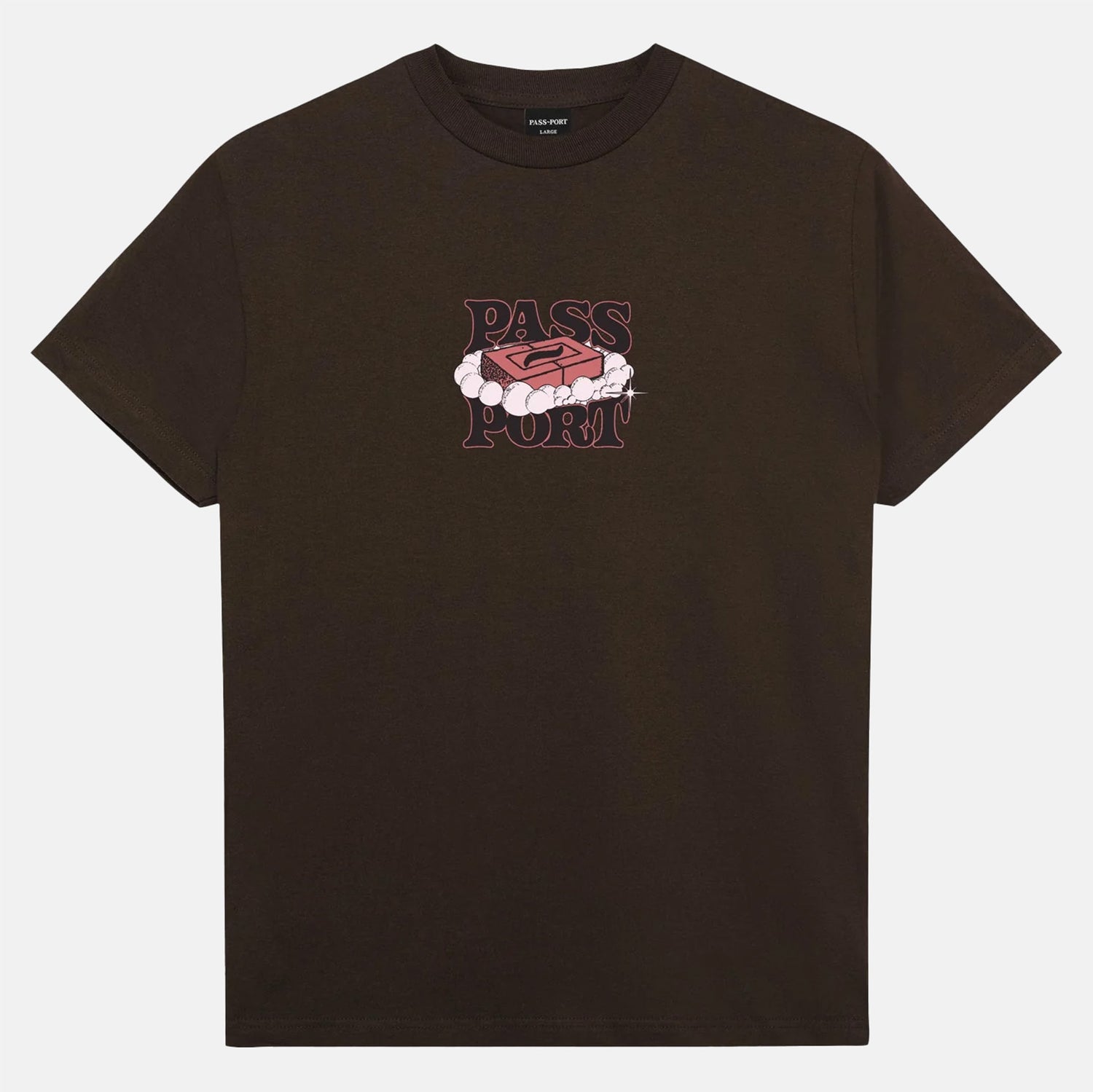 Pass~Port Soap T-Shirt - Brown Braun Bild 1