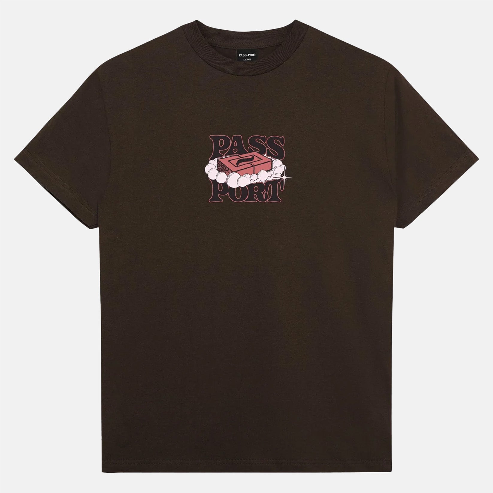 Pass~Port Soap T-Shirt - Brown Braun Bild 1