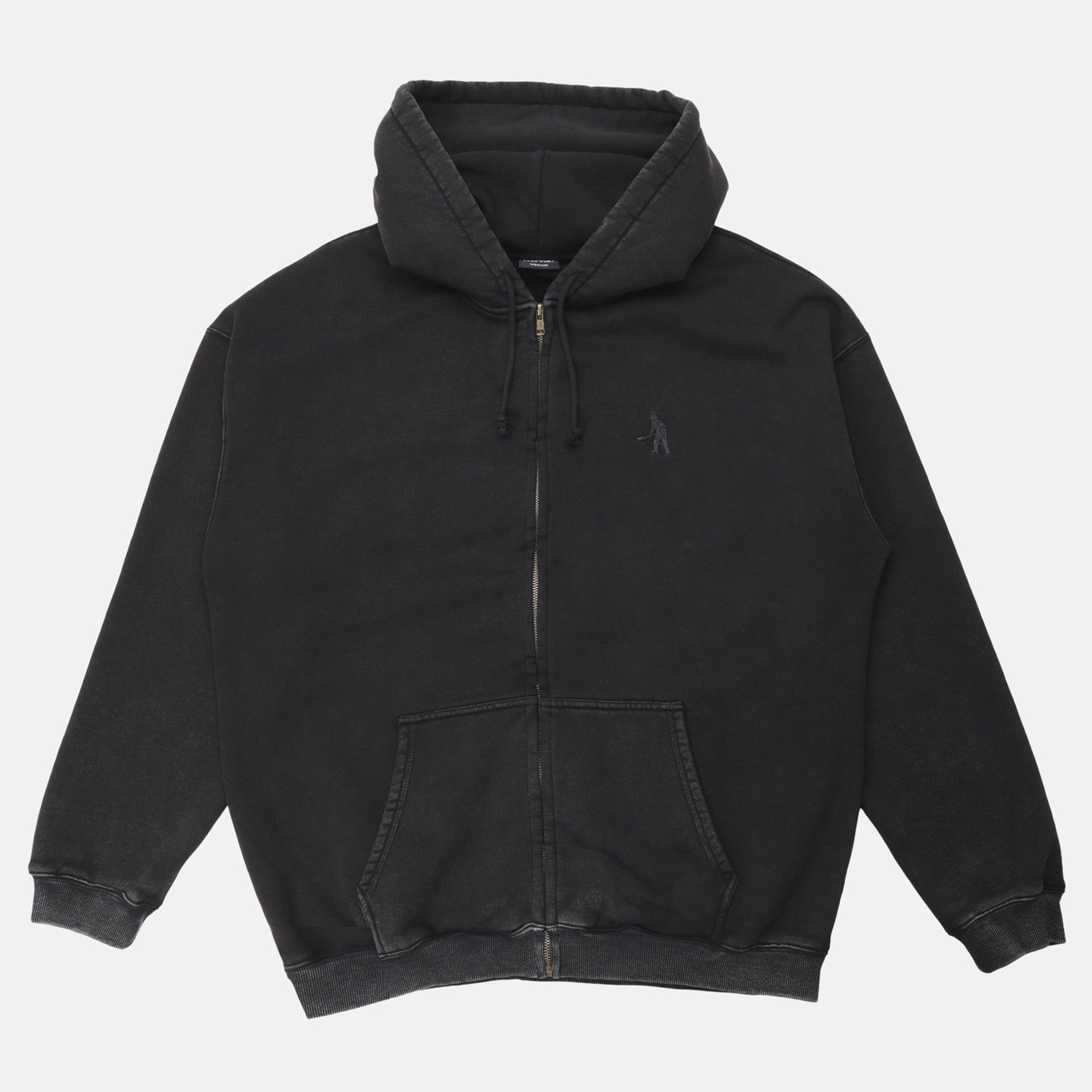 Pass~Port Solid Workers Zip-Hoodie - Black Schwarz Bild 1