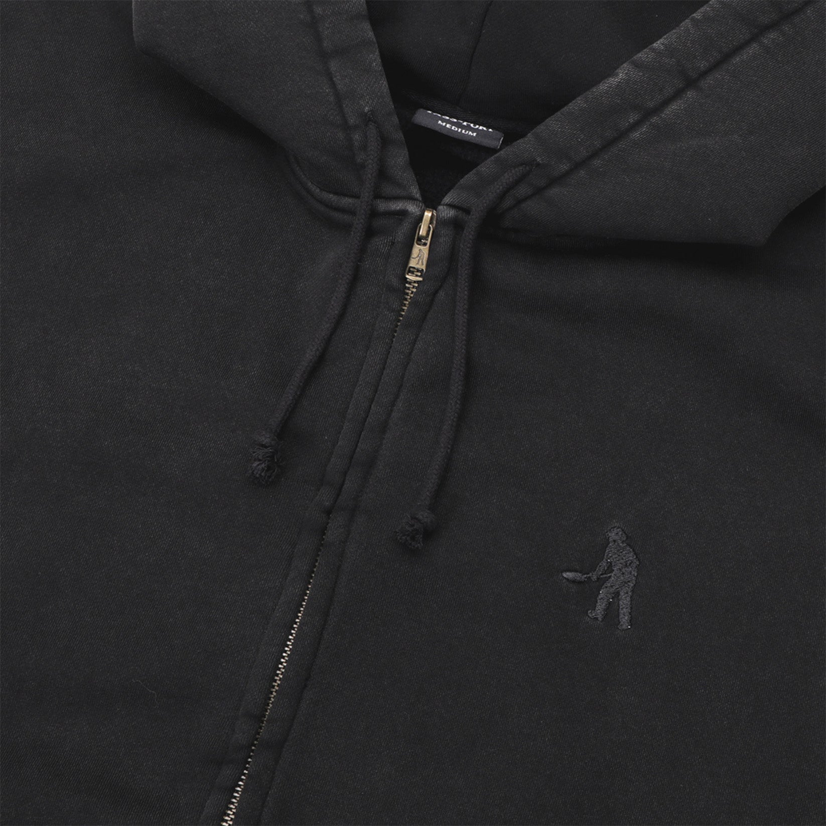Pass~Port Solid Workers Zip-Hoodie - Black Schwarz Bild 2