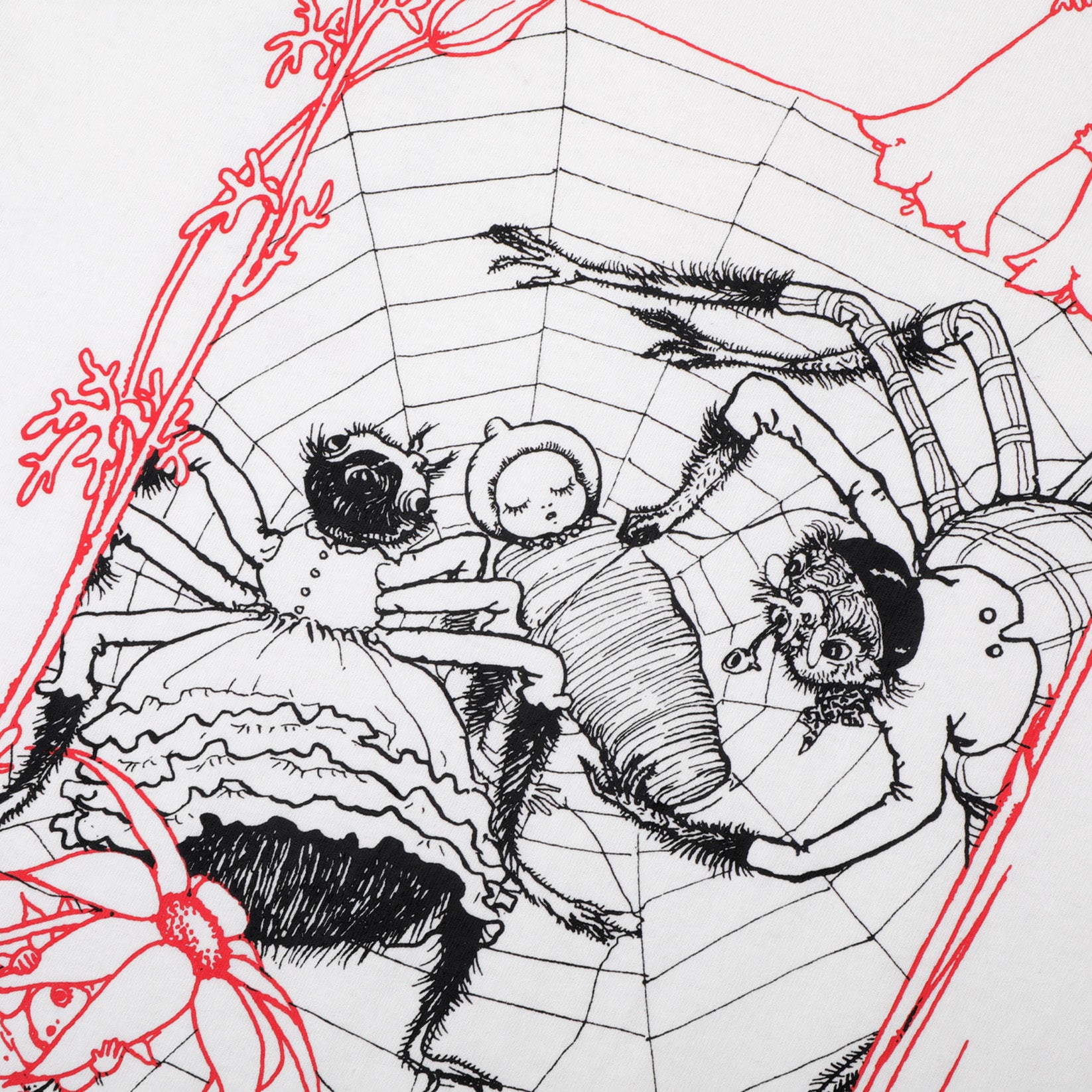 Pass~Port Webbed Bed T-Shirt - White Weiß Bild 3