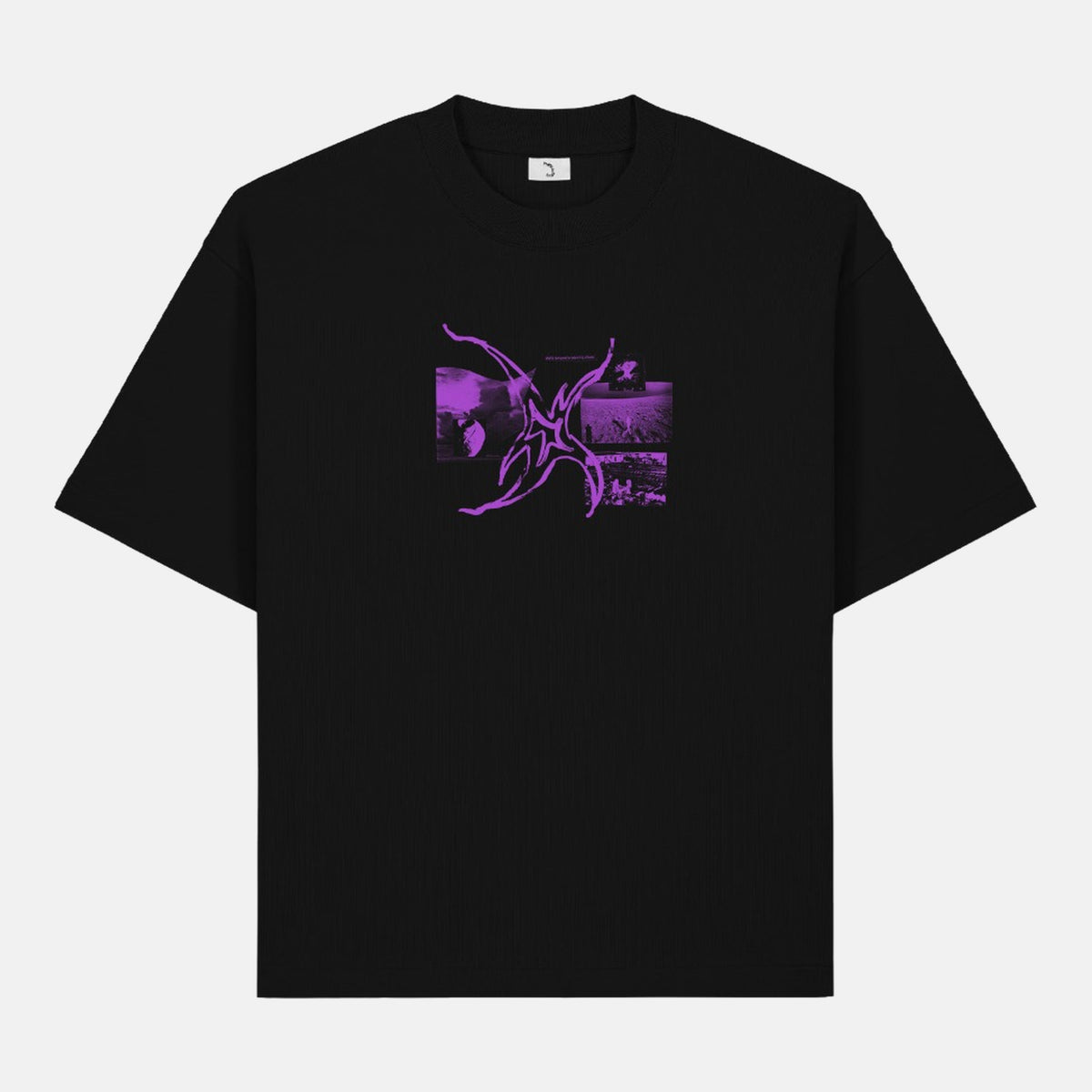 Poetic Collective Planing Ahead T-Shirt - Black – Vorderansicht