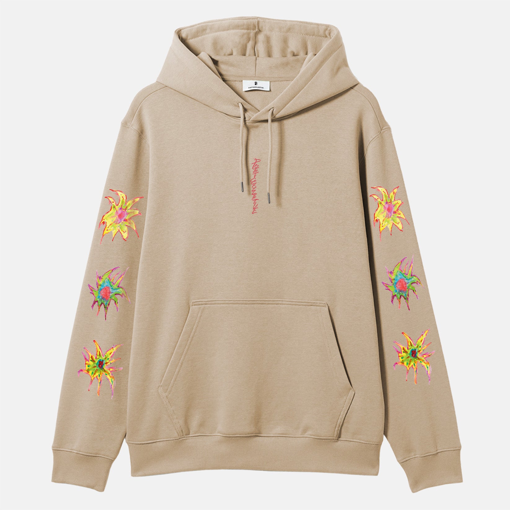 Poetic Collective Arm Tribal Hoodie - Brown Braun Bild 1