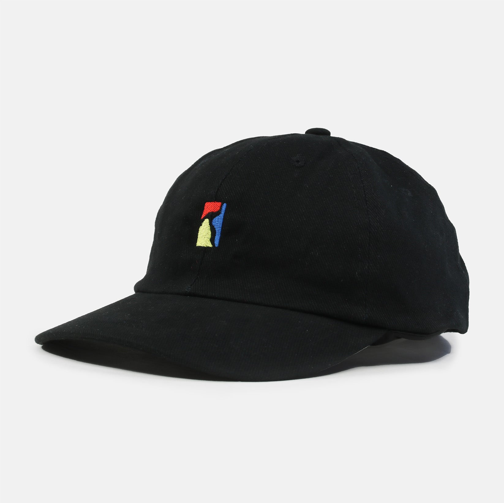 Poetic Collective Logo Cap - Black / Multi Schwarz Bild 1