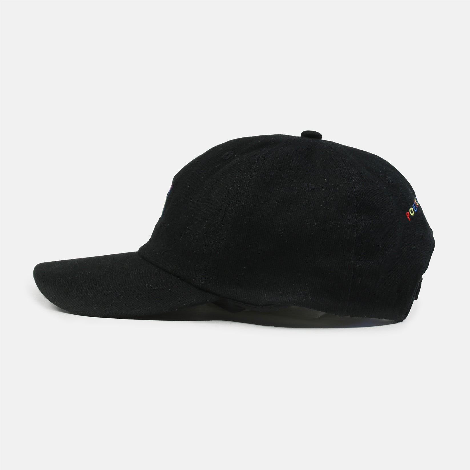 Poetic Collective Logo Cap - Black / Multi Schwarz Bild 2