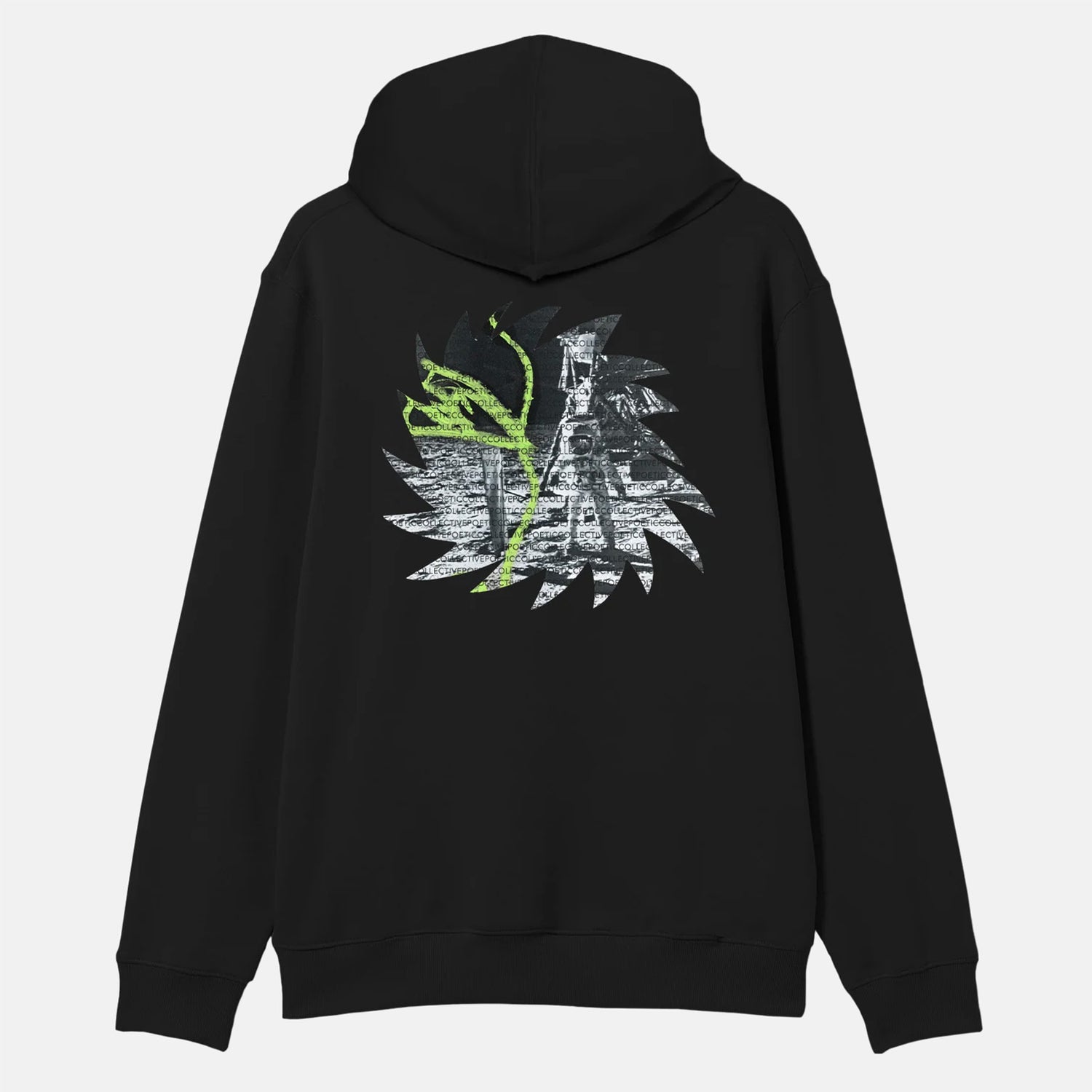 Poetic Collective Space Hoodie - Black Schwarz Bild 1