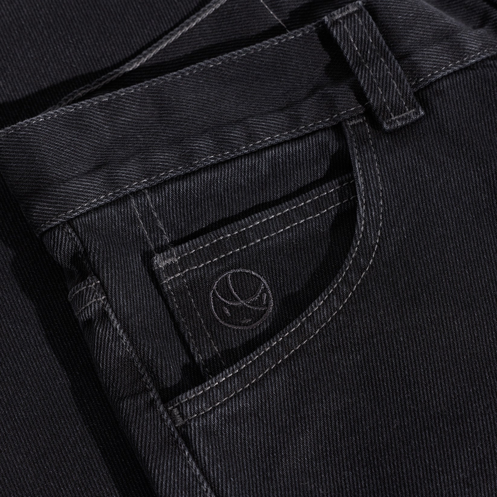 Polar Skate Co. 91! Pant - Aged Black Schwarz Bild 3