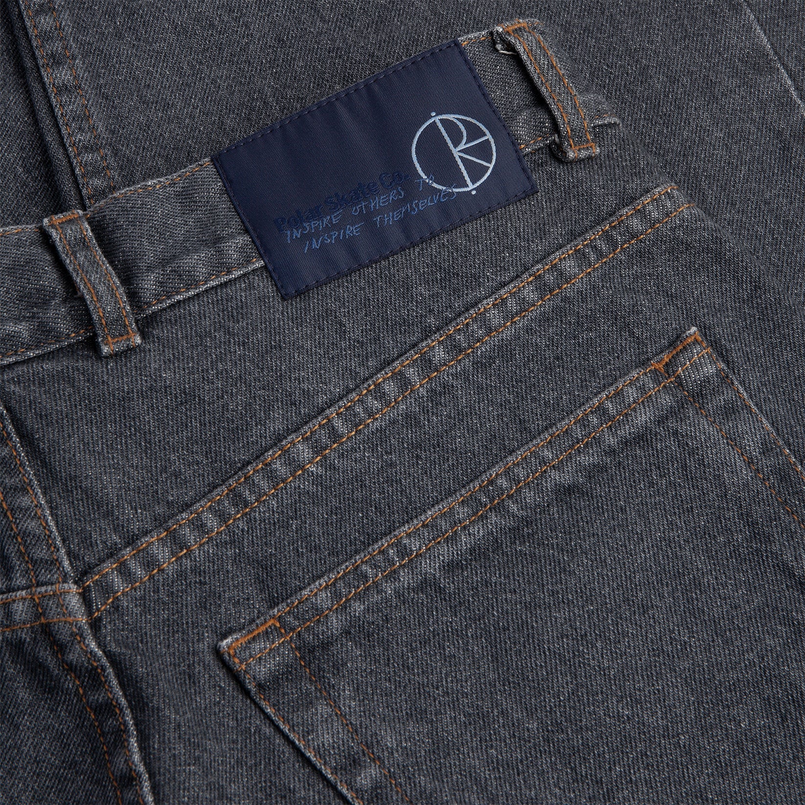 Polar Skate Co. 91 Pant - Anthracite Wash Grau Bild 3