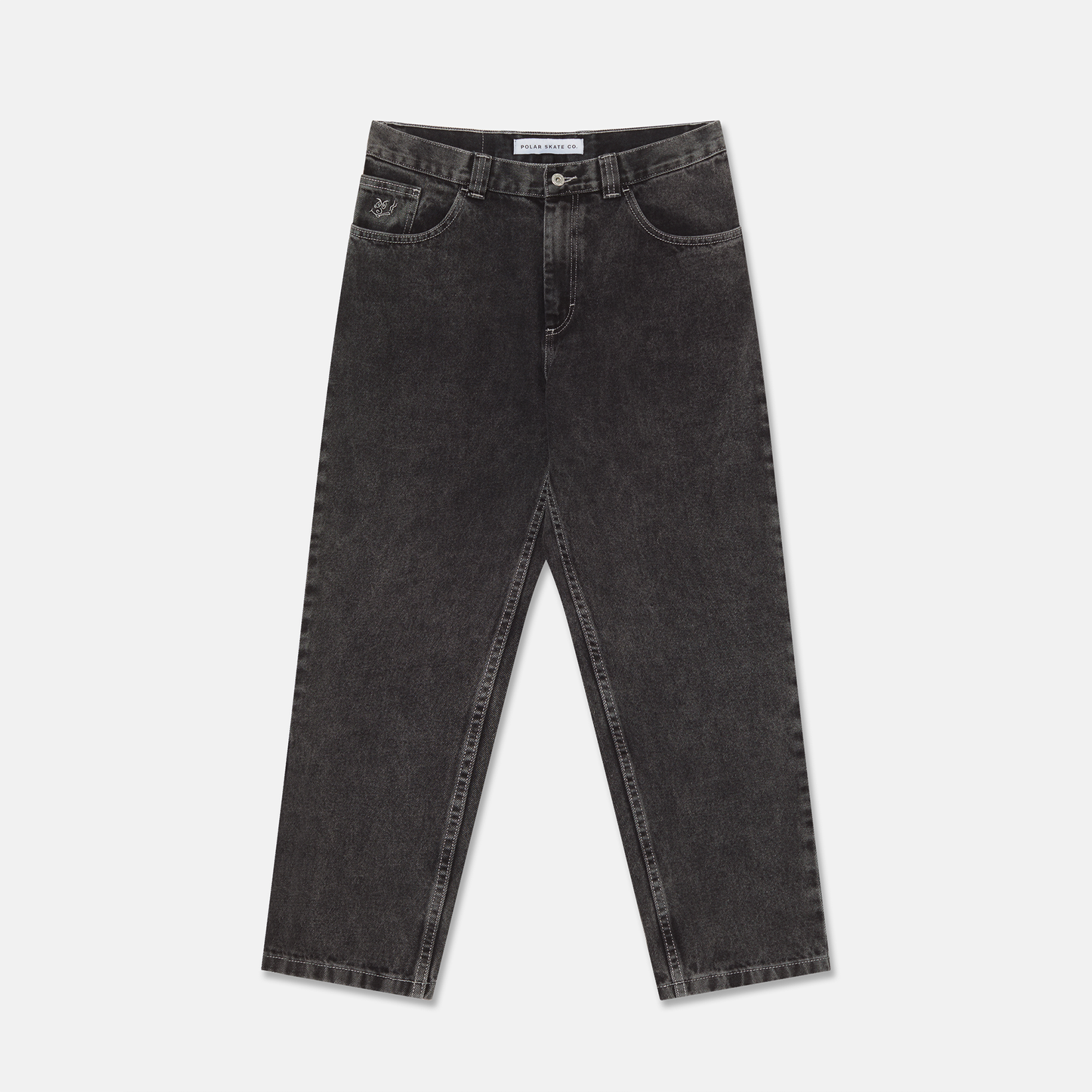 Polar Skate Co. 92! Denim Jeans - Silver Black Schwarz Bild 1