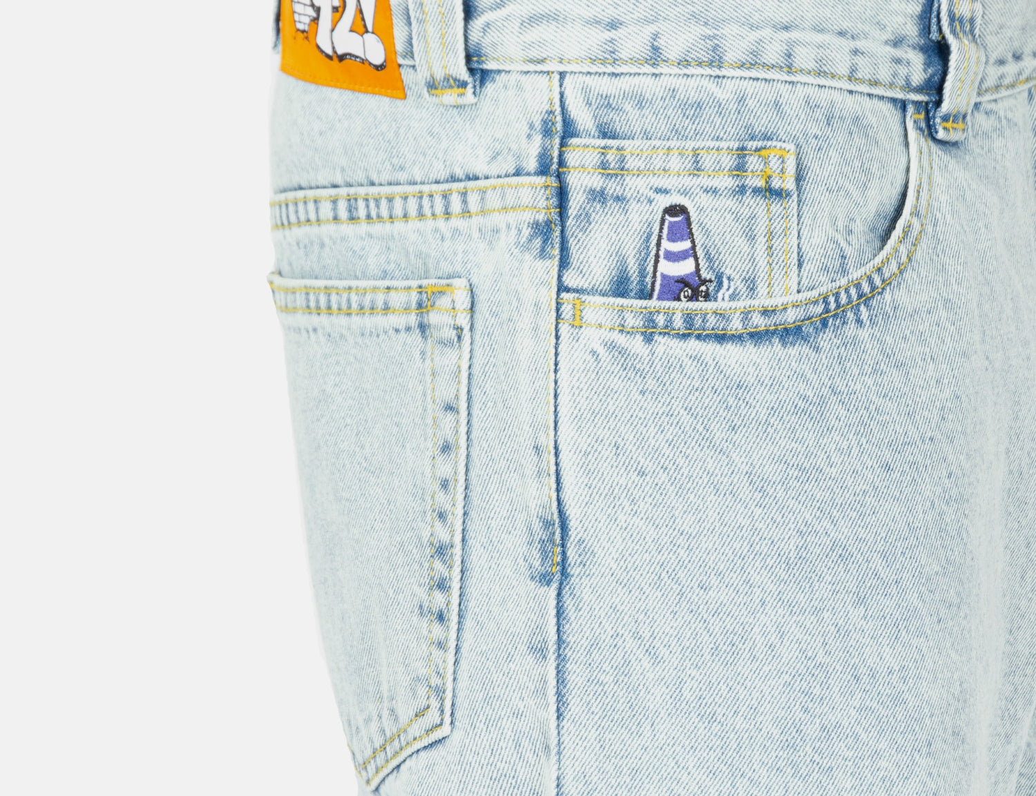 Polar Skate Co. 92! Denim - Light Blue Blau Bild 4