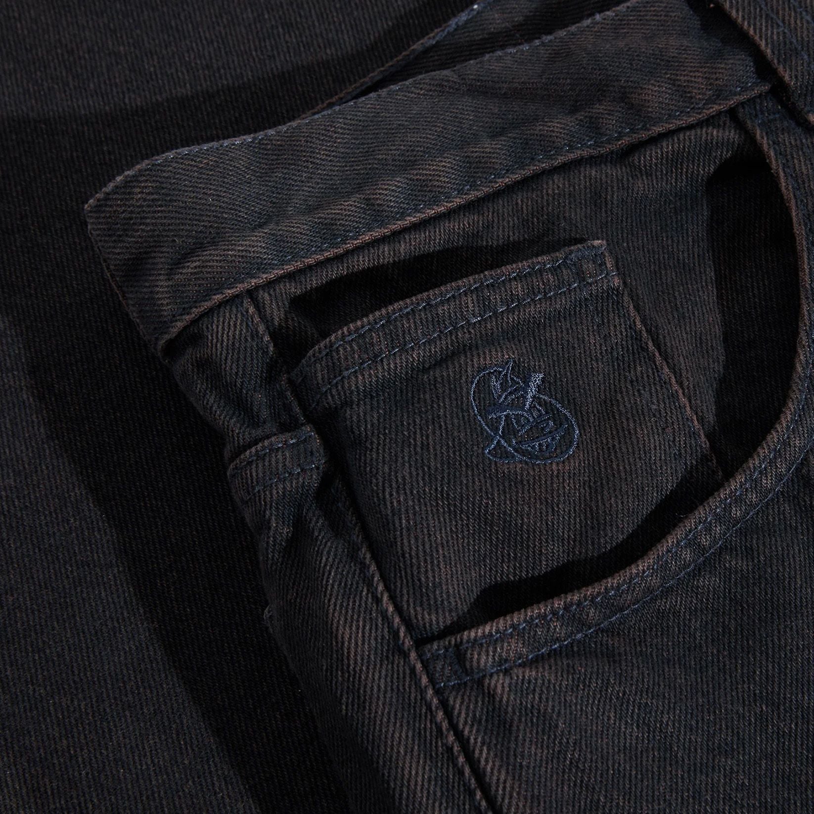 Polar Skate Co. 93! Denim Pants - Brown Blue Braun Bild 3