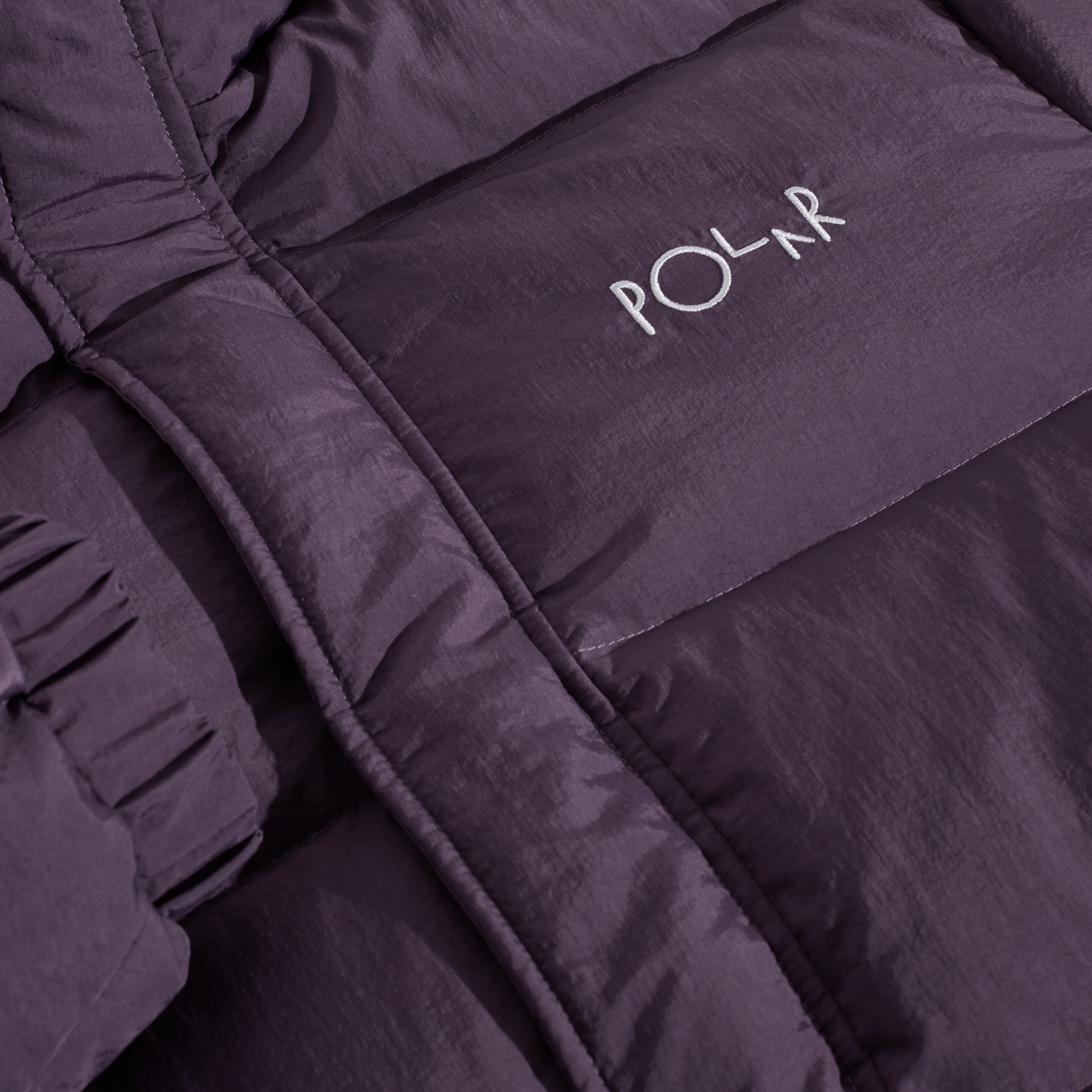 Polar Skate Co. Basic Puffer Jacke - Violet Lila Bild 4