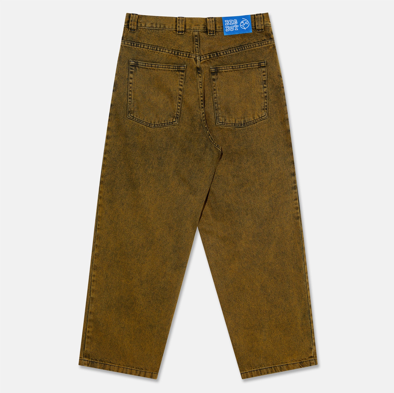 Polar Skate Co. Big Boy Baggy Pant - Yellow Black Schwarz Bild 2