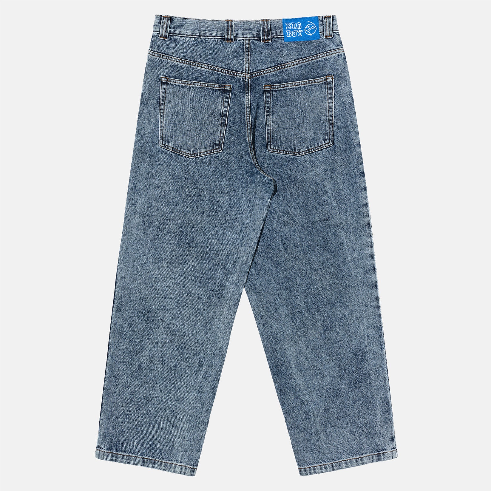 Polar Skate Co. Big Boy Baggy Pants - Heavy Washed Blue Blau Bild 2