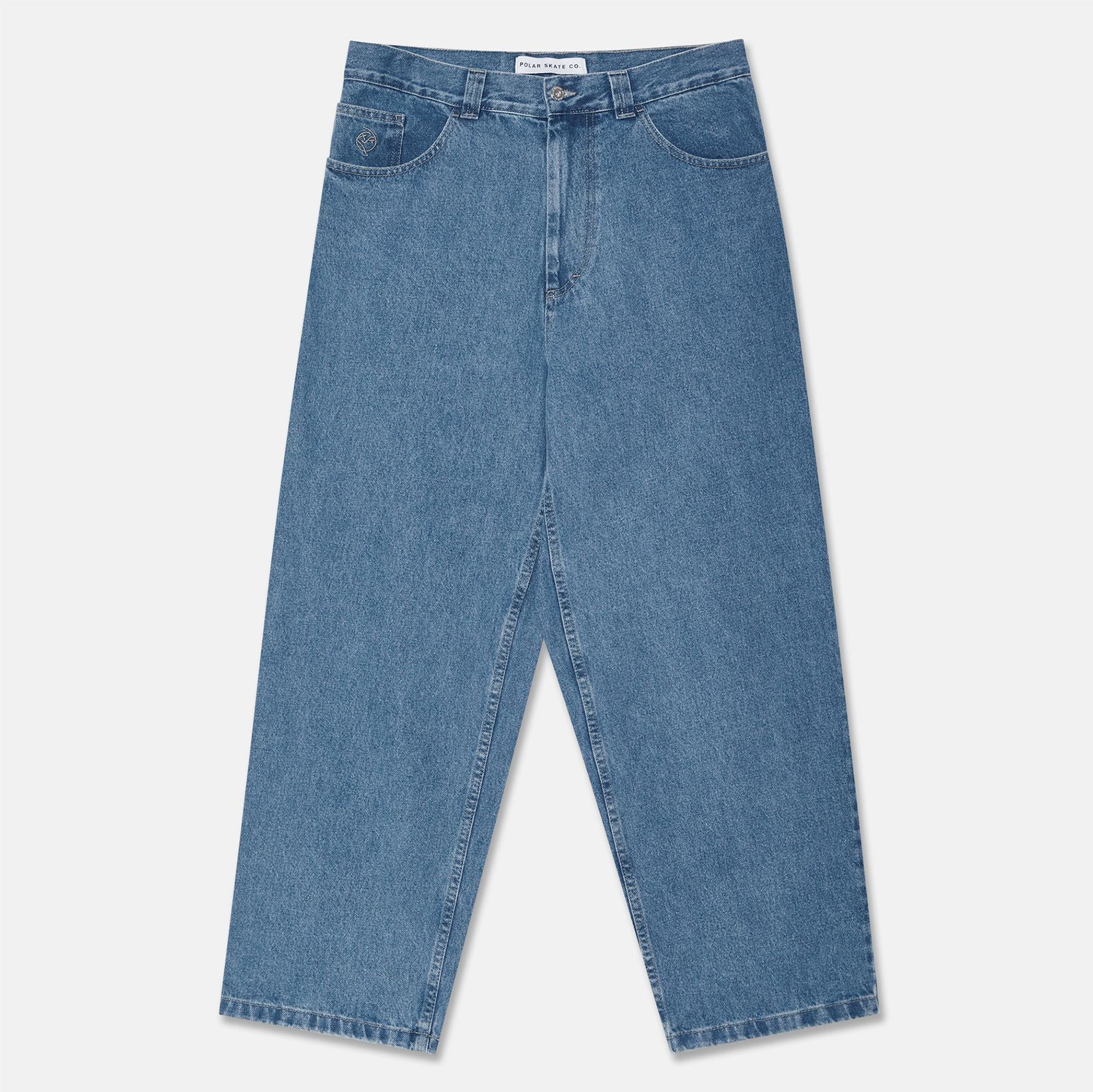 Polar Skate Co.  Big Boy Jeans - Mid Blue Blau Bild 1