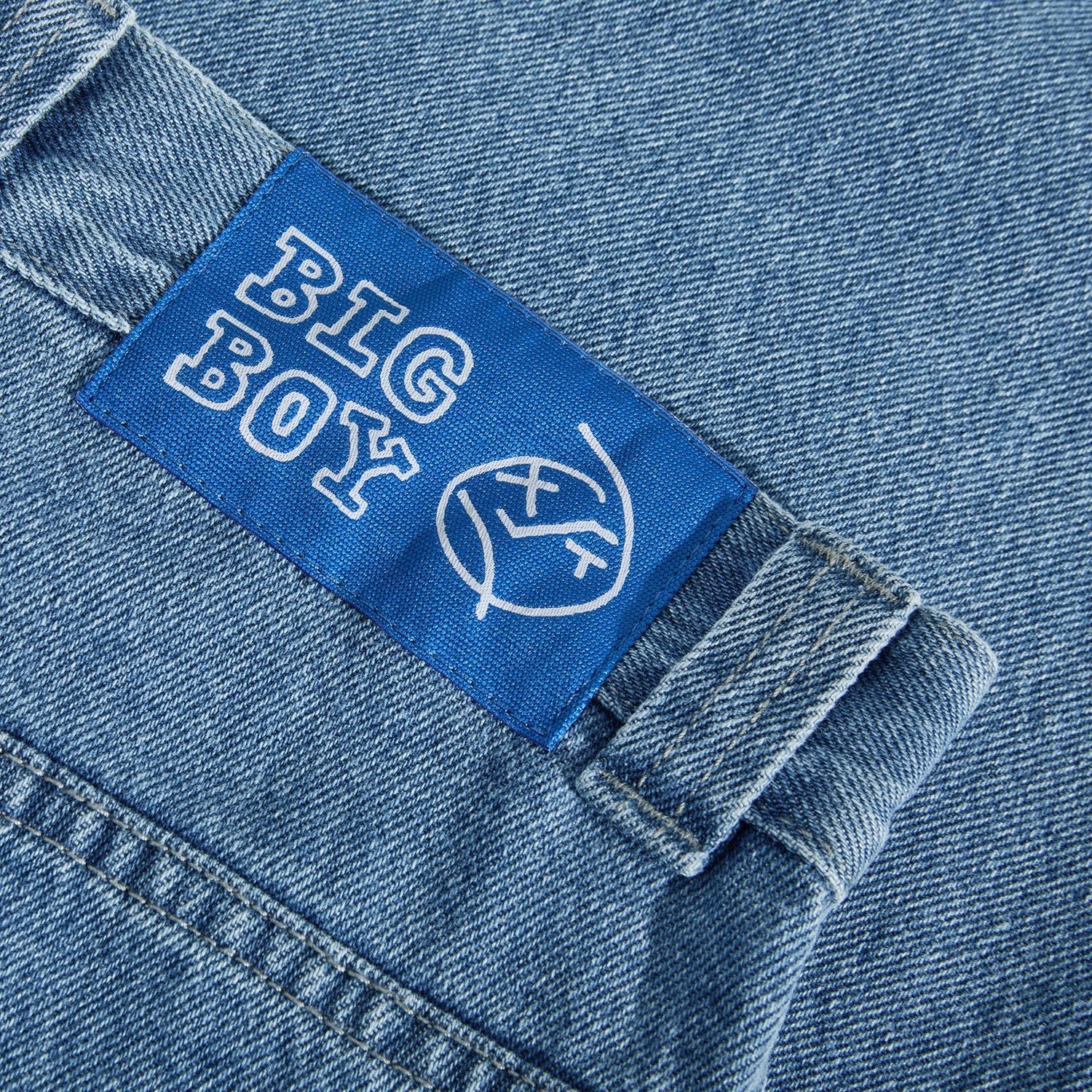 Polar Skate Co.  Big Boy Jeans - Mid Blue Blau Bild 3