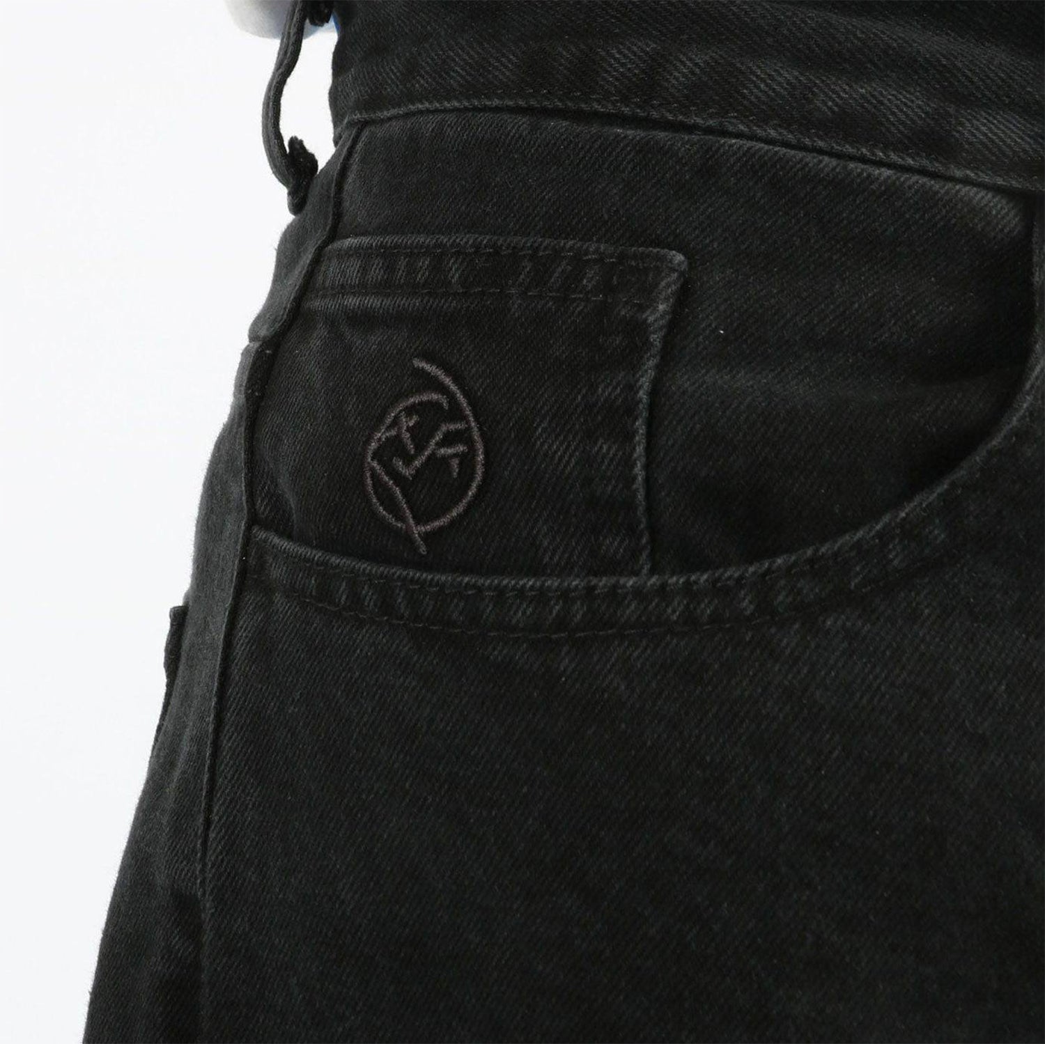 Polar Skate Co. Big Boy Jeans - Pitch Black Schwarz Bild 5