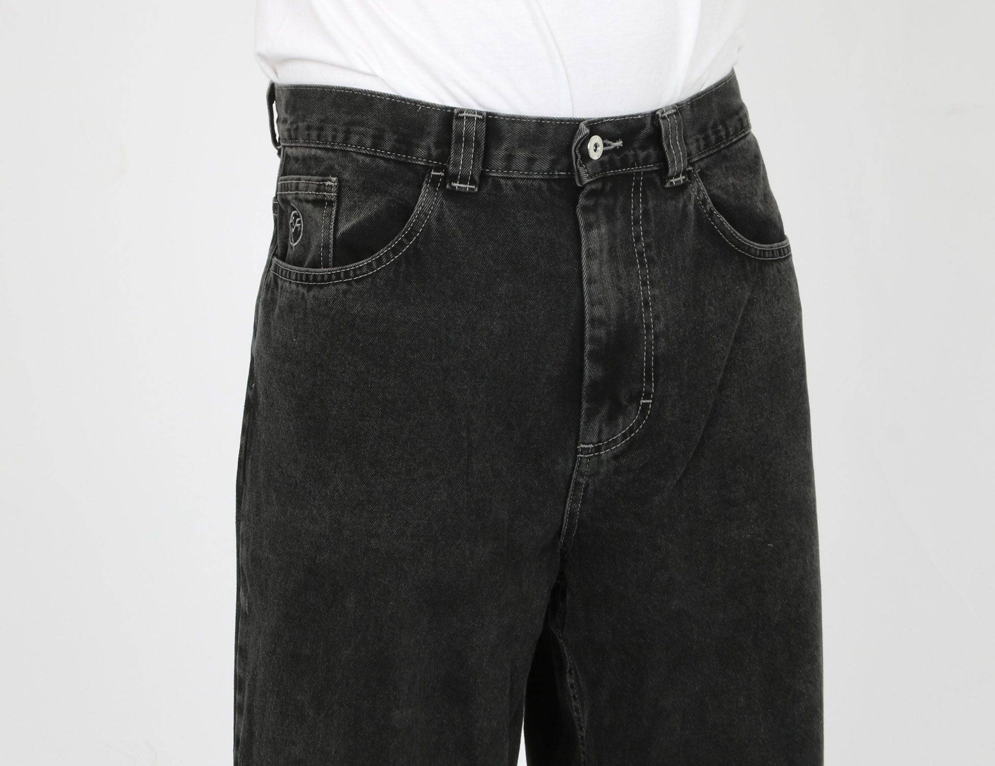 Polar Skate Co. Big Boy Jeans - Silver Black Silber Bild 4