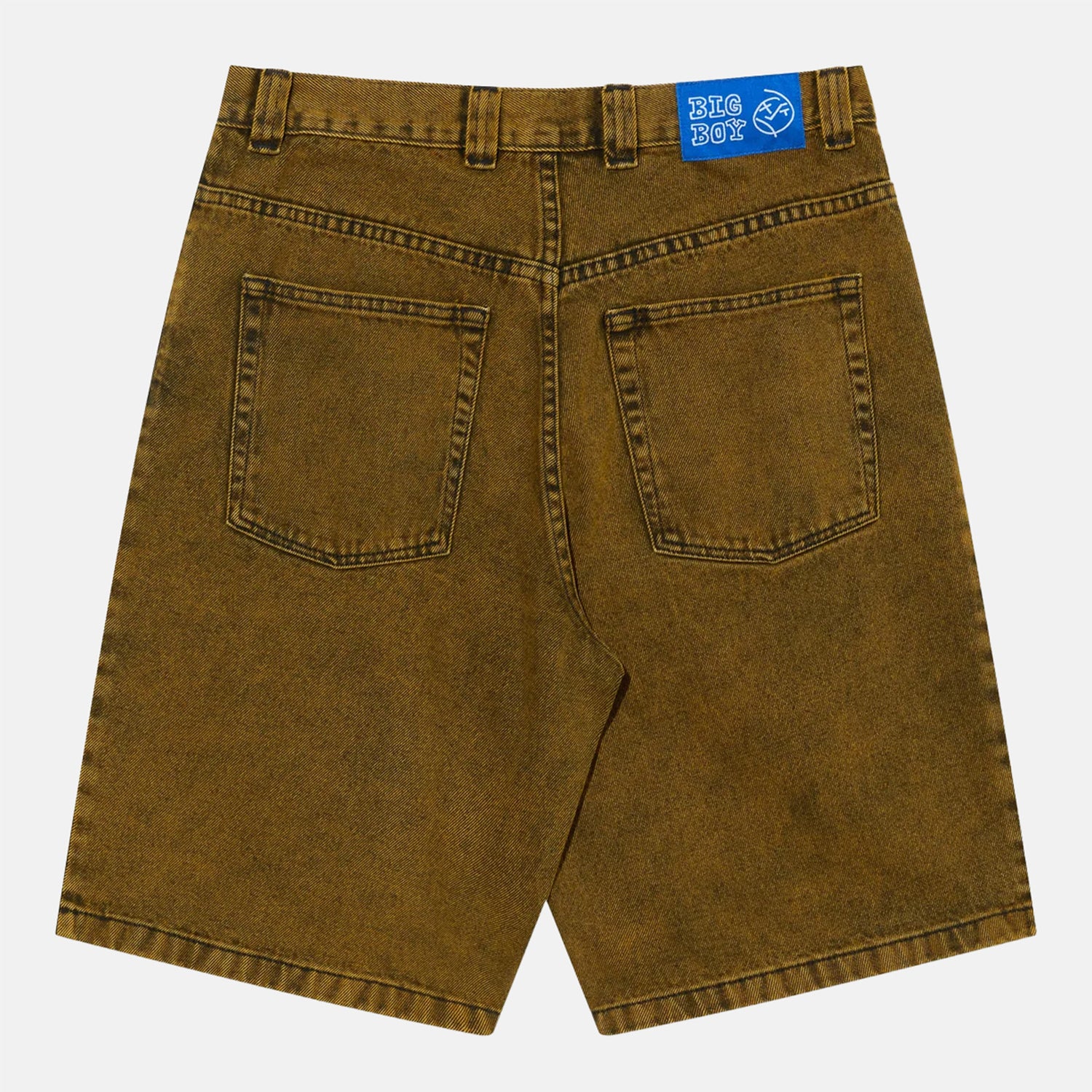 Polar Skate Co. Big Boy Short - Yellow Black Grün Bild 2