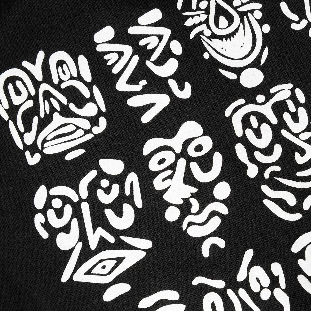Polar Skate Co. Default 12 Faces Zip Hoodie - Black Schwarz Bild 2