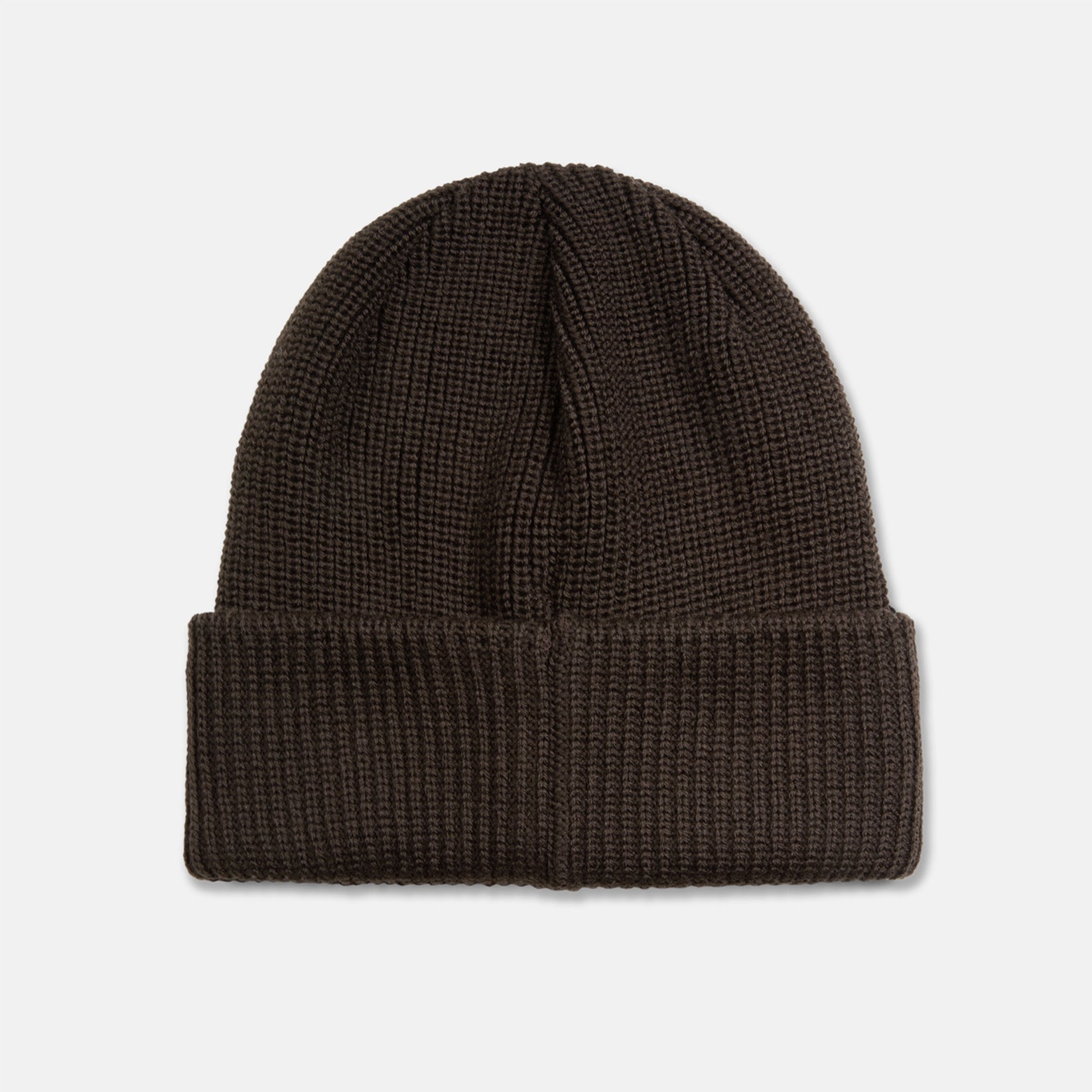 Polar Skate Co. Double Fold Merino Beanie - Brown Braun Bild 2