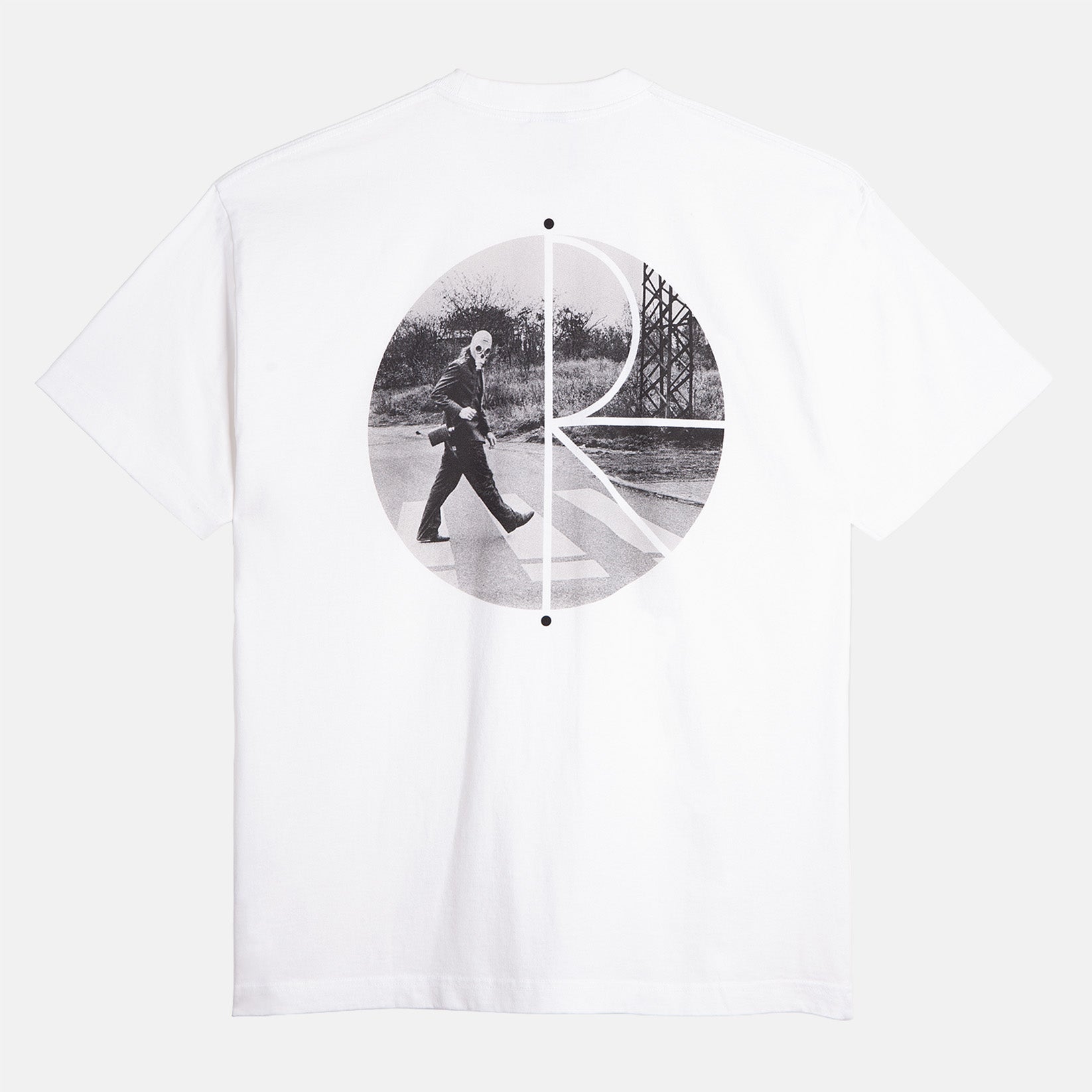 Polar Skate Co. Fill Logo Klez Crossing T-Shirt - White 0 Bild 1