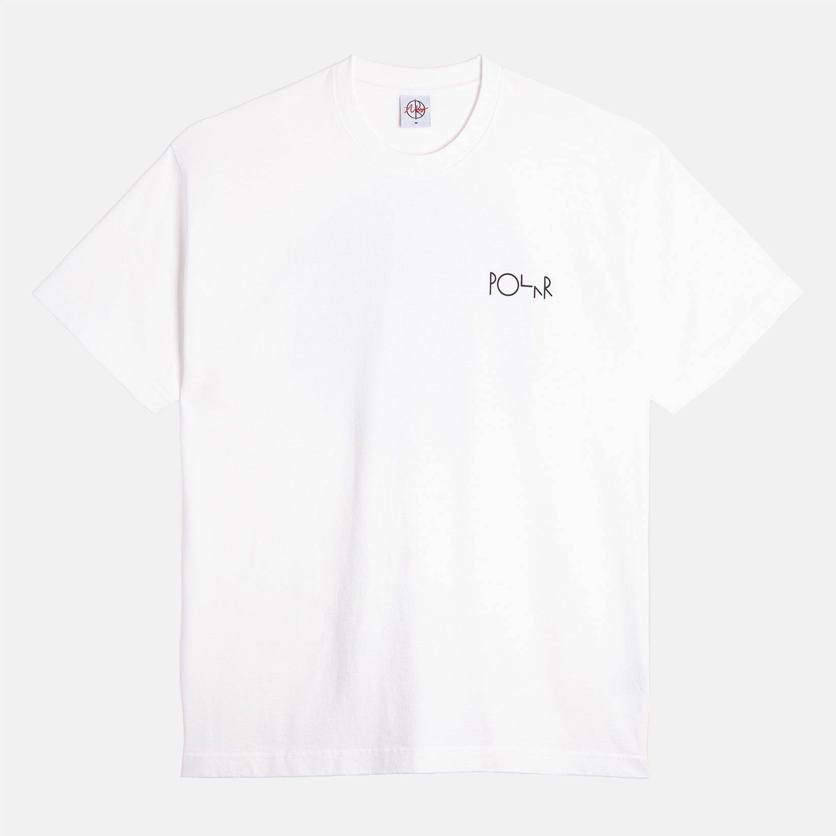 Polar Skate Co. Fill Logo Klez Crossing T-Shirt - White 0 Bild 2