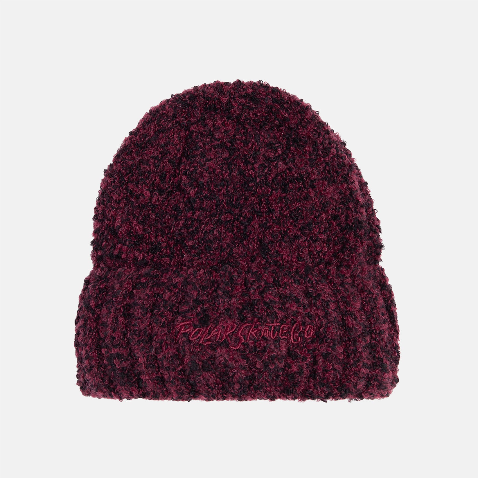 Polar Skate Co. Fluff Beanie - Raspbery Rot Bild 1