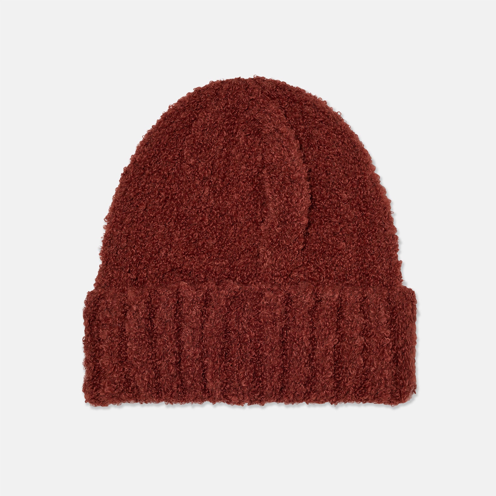 Polar Skate Co. Fluff Beanie - Rust Orange Bild 2