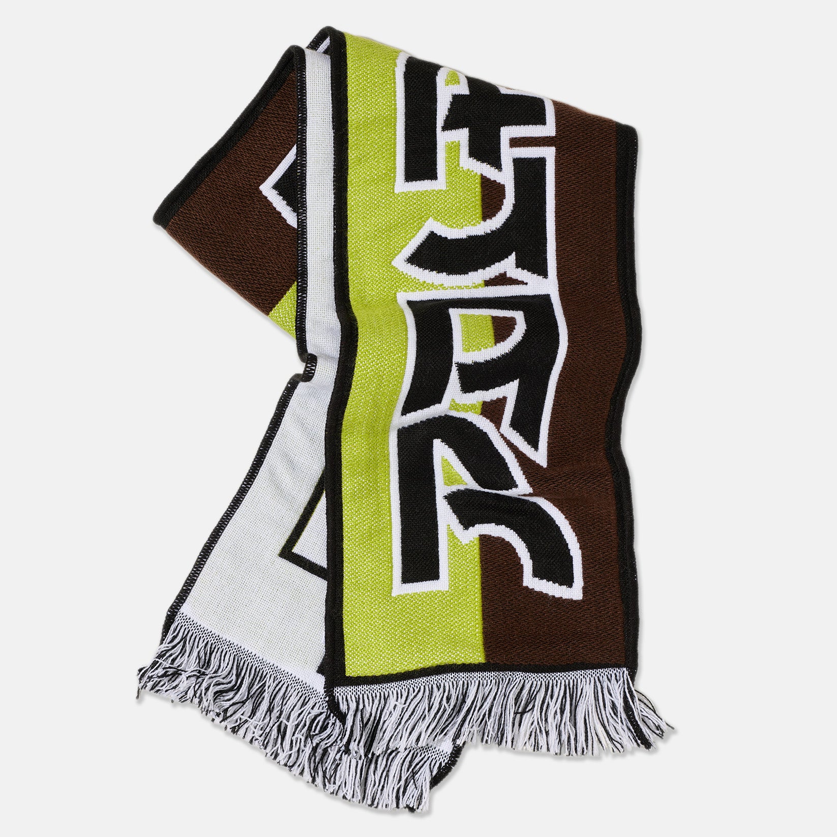 Polar Skate Co. Football Scarf - Green / Brown Grün Bild 1