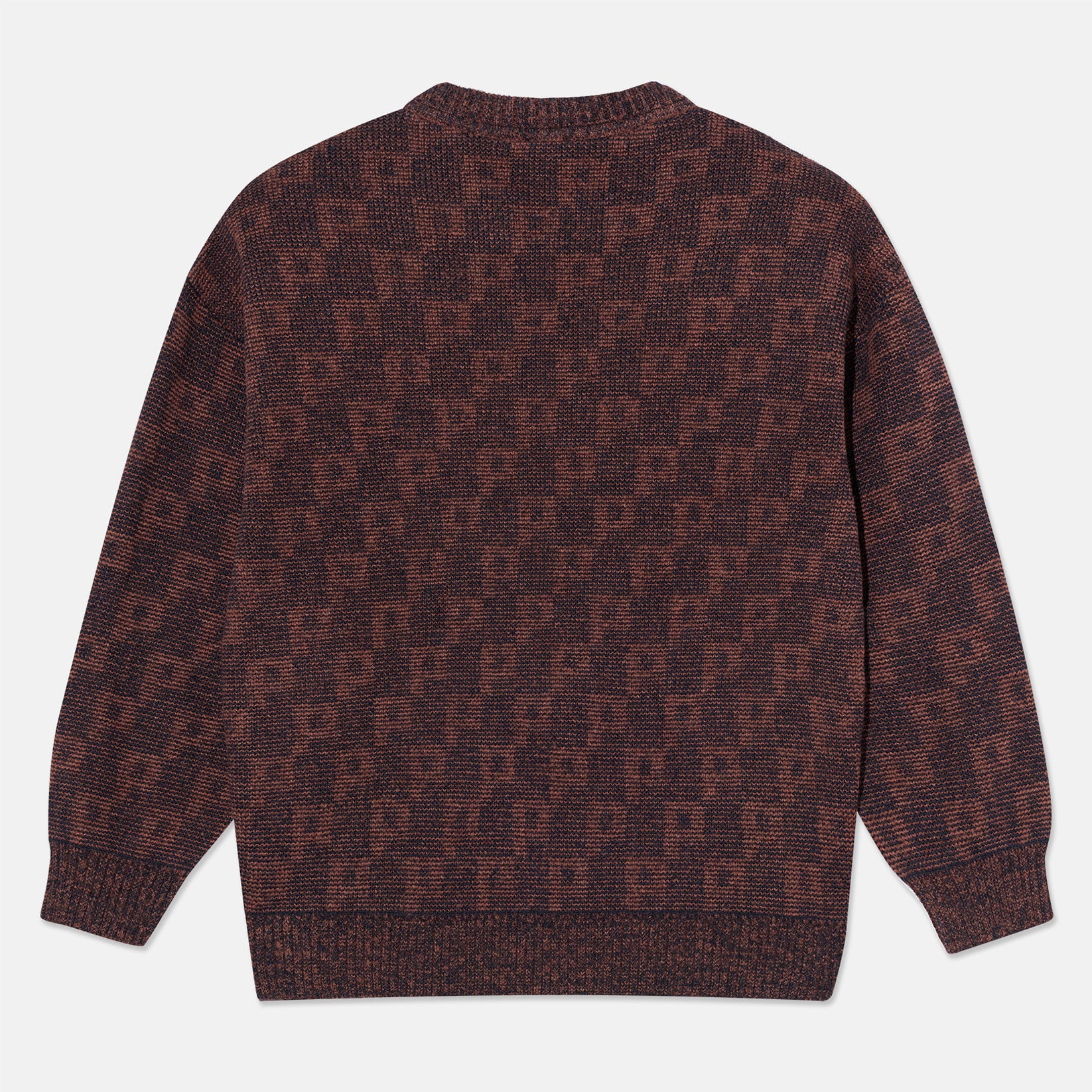 Polar Skate Co. George Knit Sweater - Navy / Orange Orange Bild 2