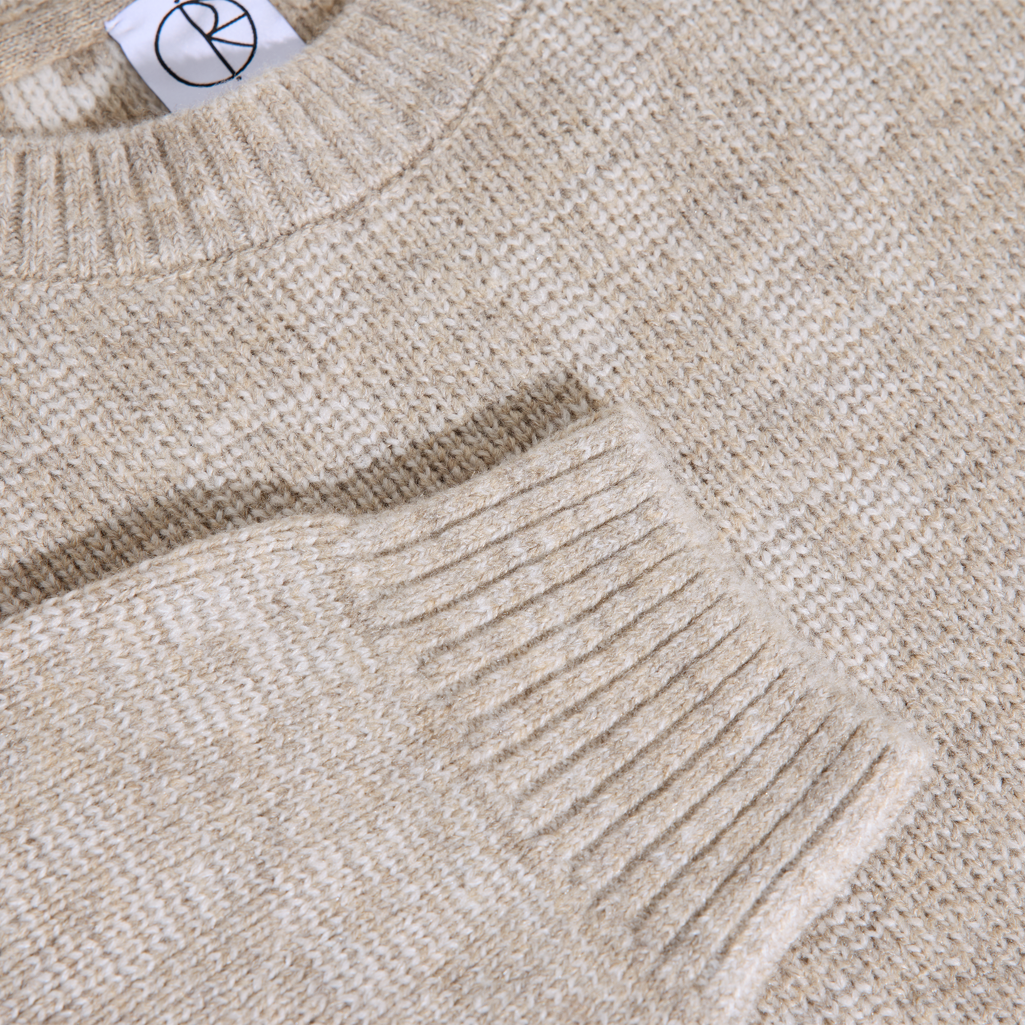 Polar Skate Co. George Knit Sweater - Sand Beige Bild 3