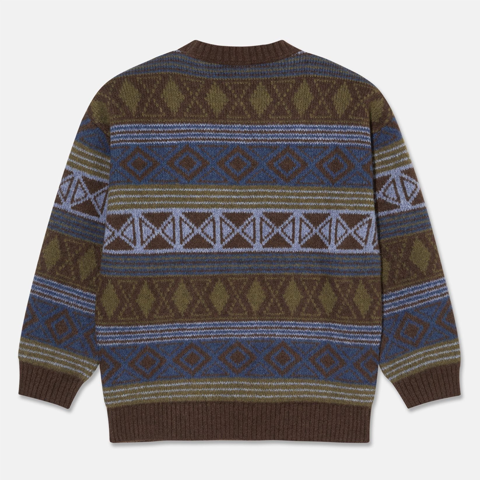 Polar Skate Co. George Sweater - Blue Green Blue Bild 2