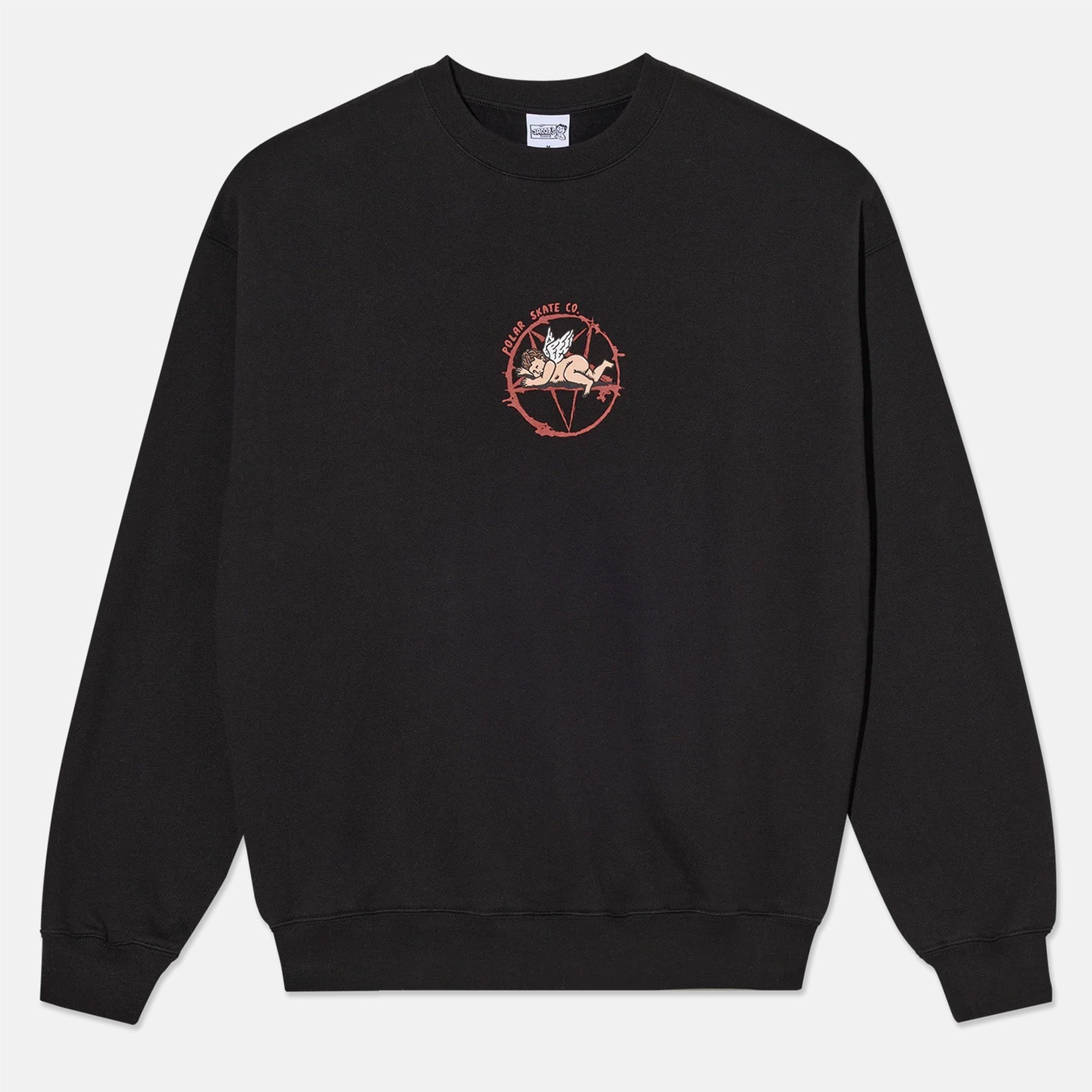 Polar Skate Co. Sacrifice Crewneck - Black Schwarz Bild 1