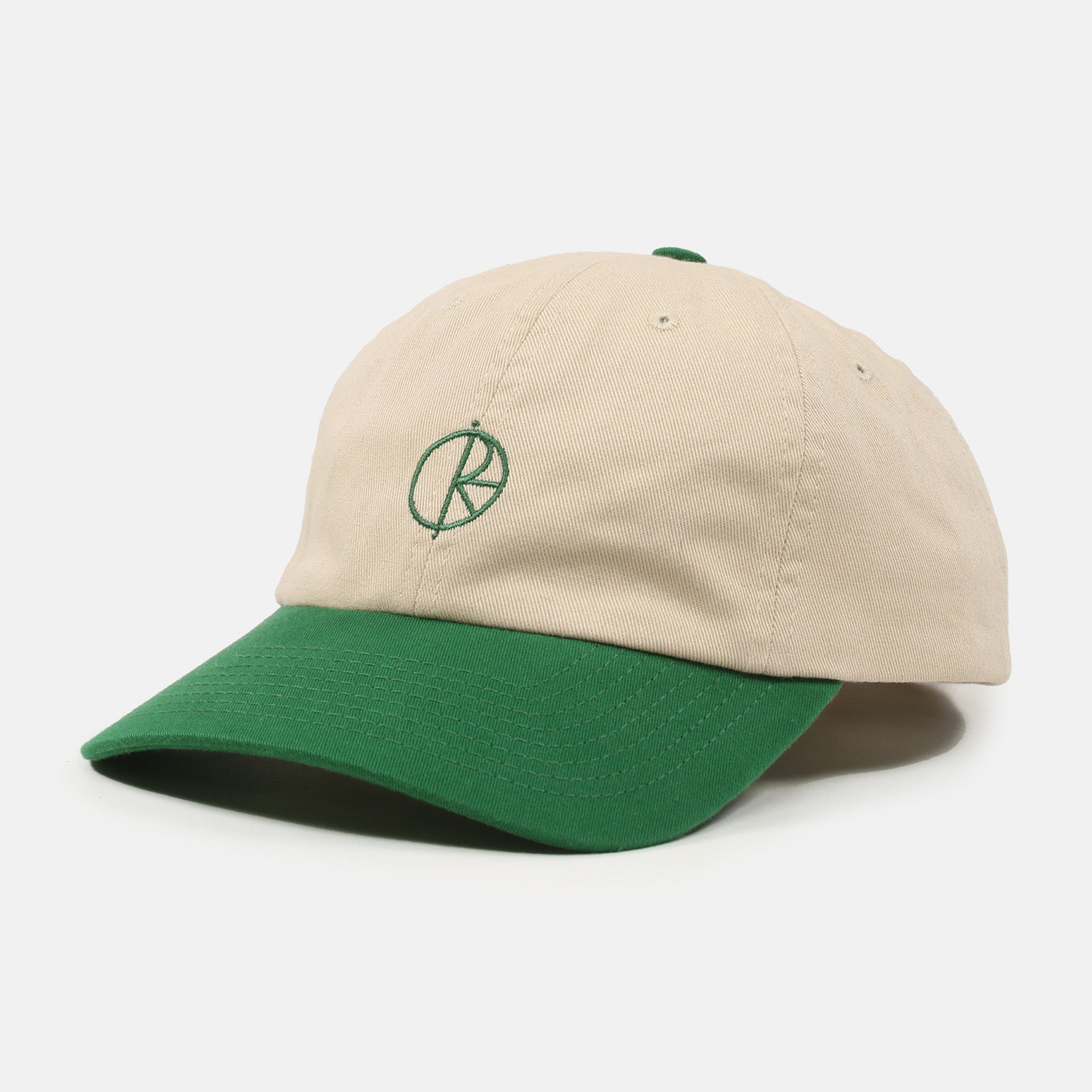 Polar Skate Co. Sai Cap - Ecru / Green Beige Bild 1