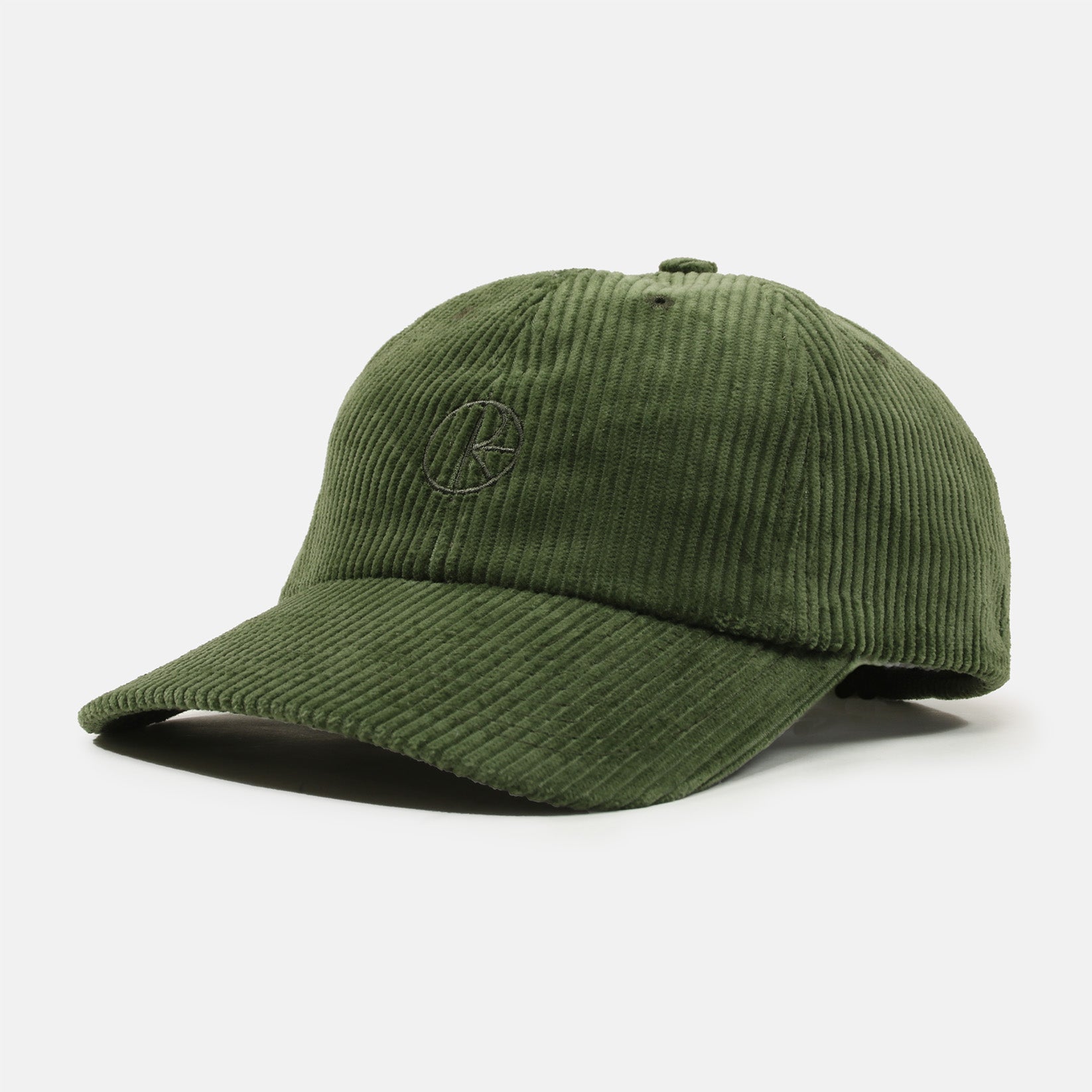 Polar Skate Co. Sai Cord Cap - Uniform Green Grün Bild 1