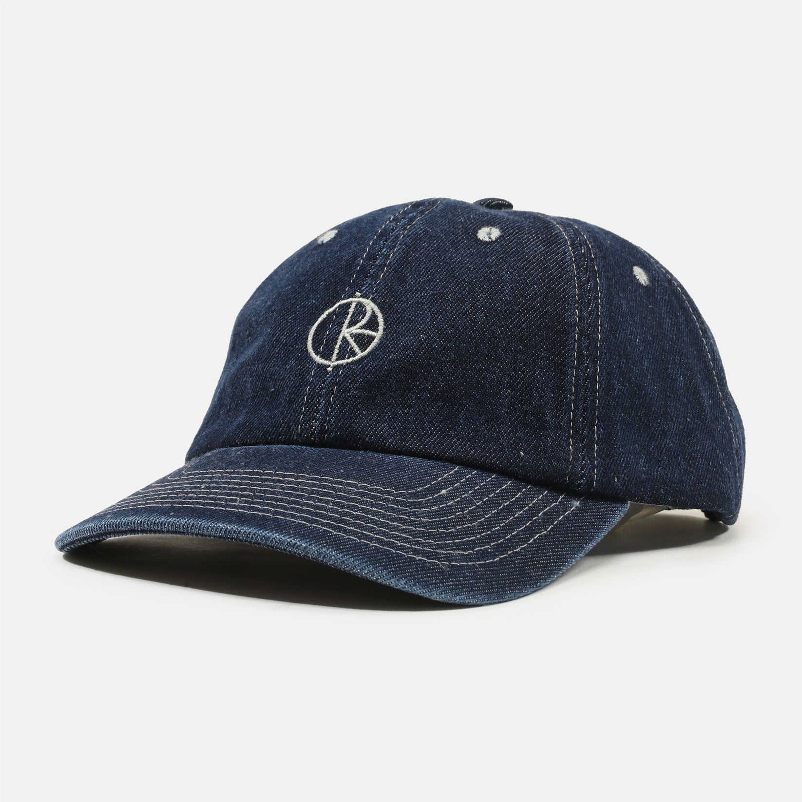 Polar Skate Co. Sai Denim Cap - Indigo Blau Bild 1