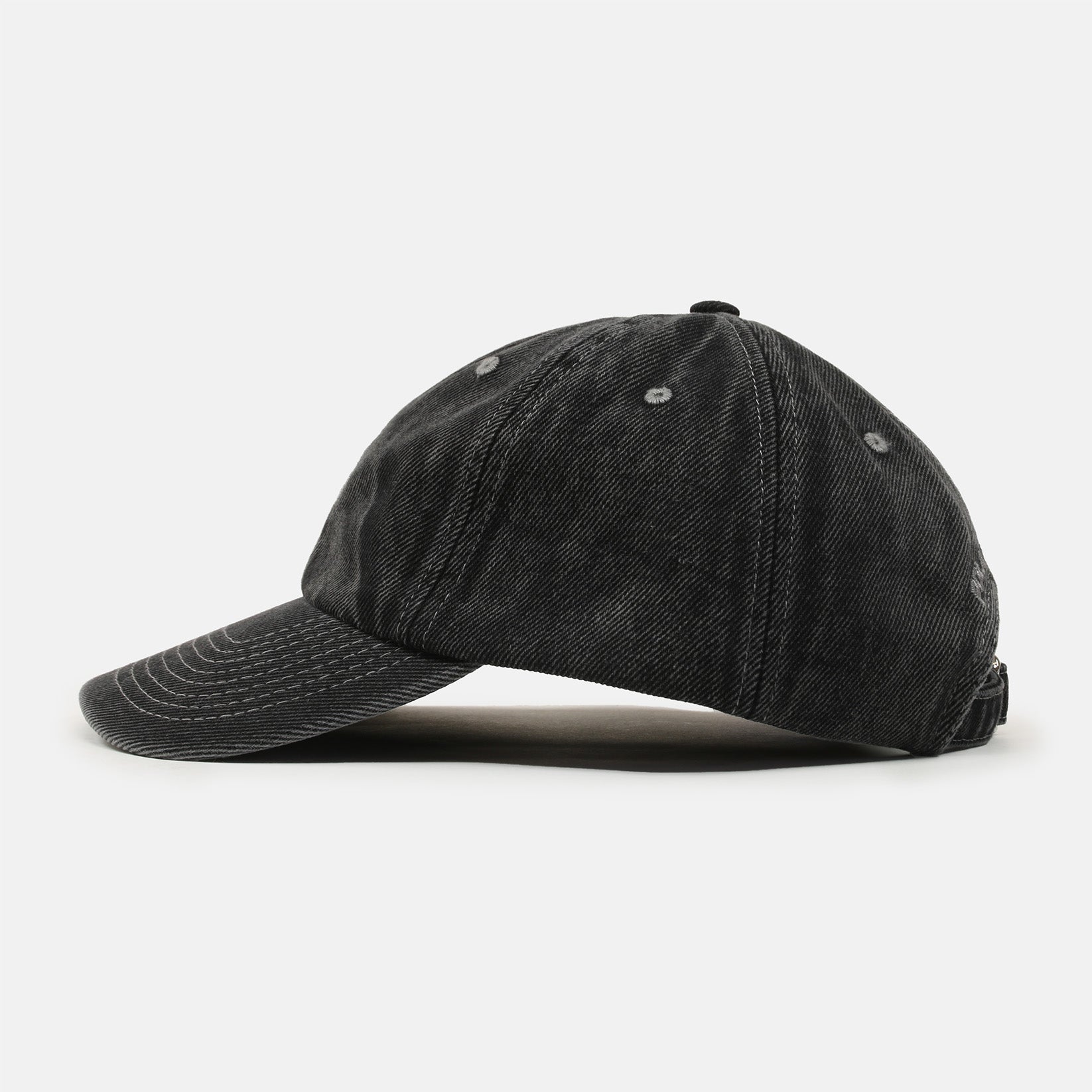 Polar Skate Co. Sai Denim Cap - Silver Black Schwarz Bild 2