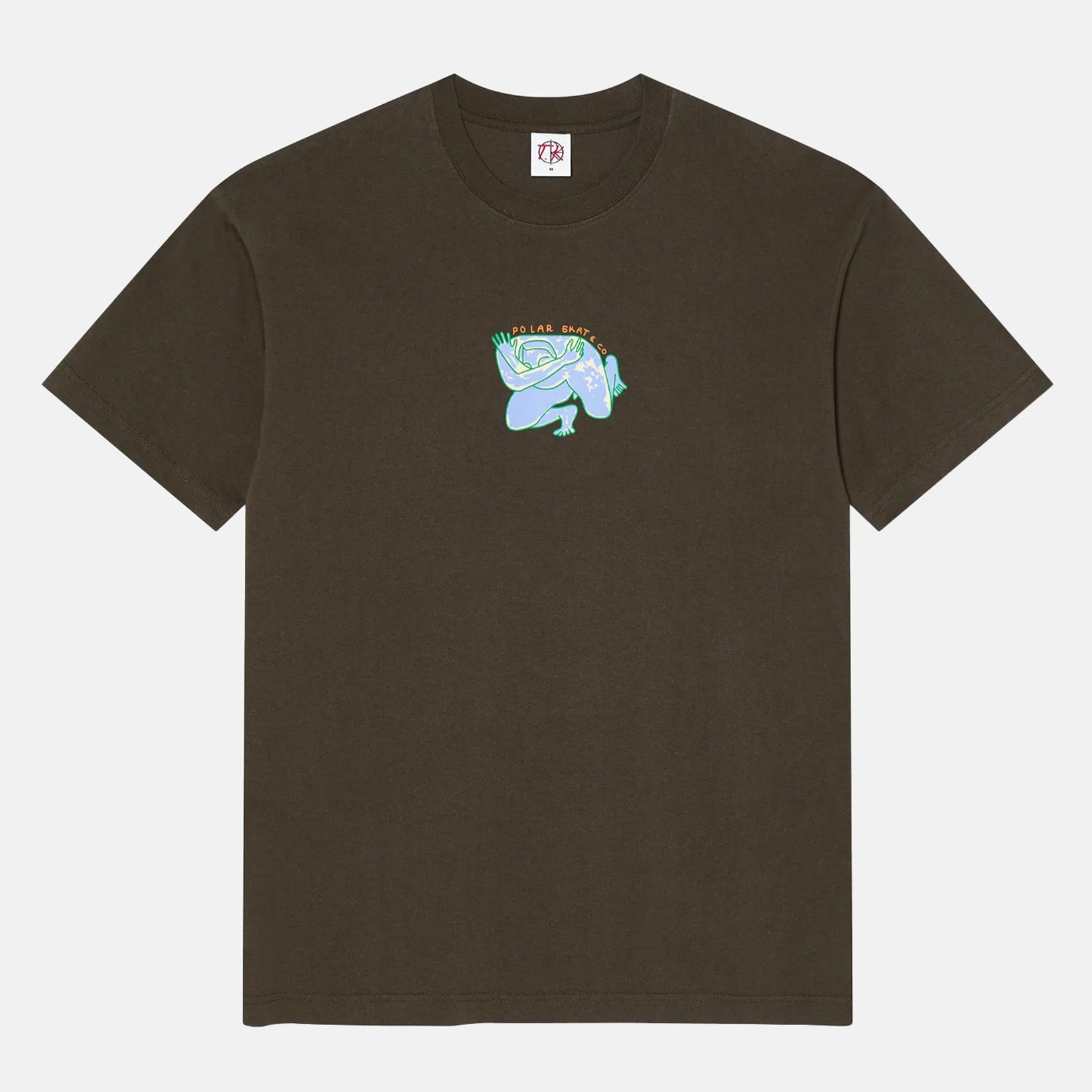 Polar Skate Co. Shy Bow T-Shirt - Brown Braun Bild 1