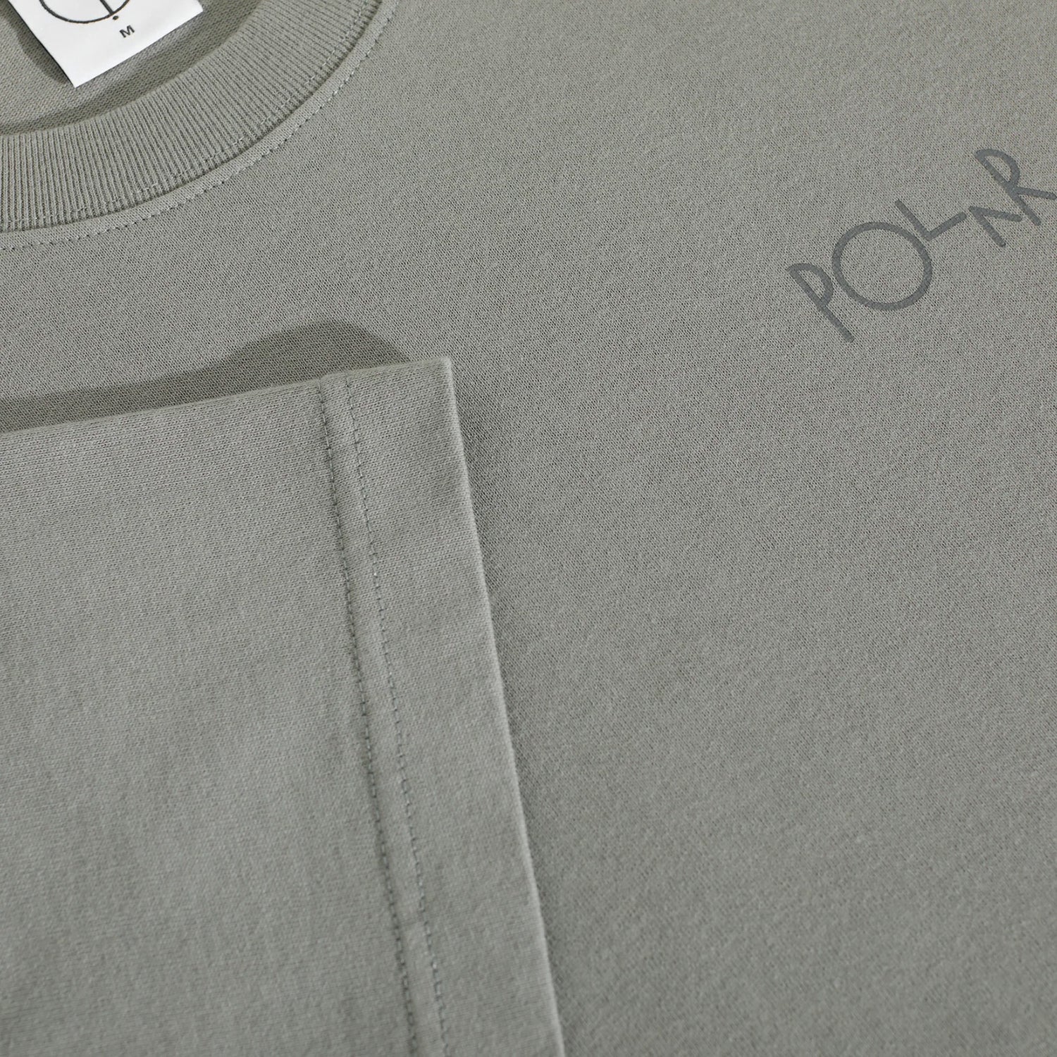 Polar Skate Co. Stroke Logo T-Shirt - Grey Grau Bild 3