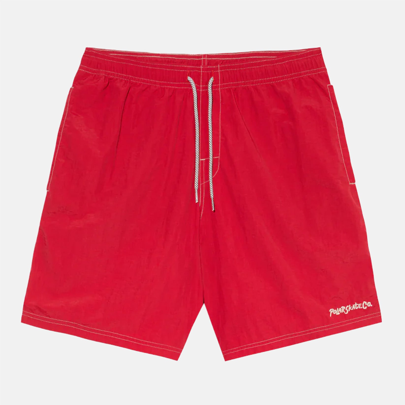 Polar Skate Co. Ziggy Swim Short - Red Rot Bild 1