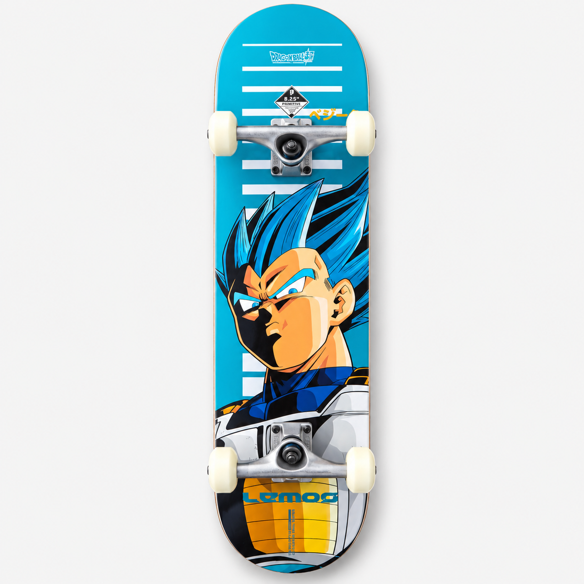 Primitive DBZ Vegeta 8.25 Zoll Komplettboard freigestellt