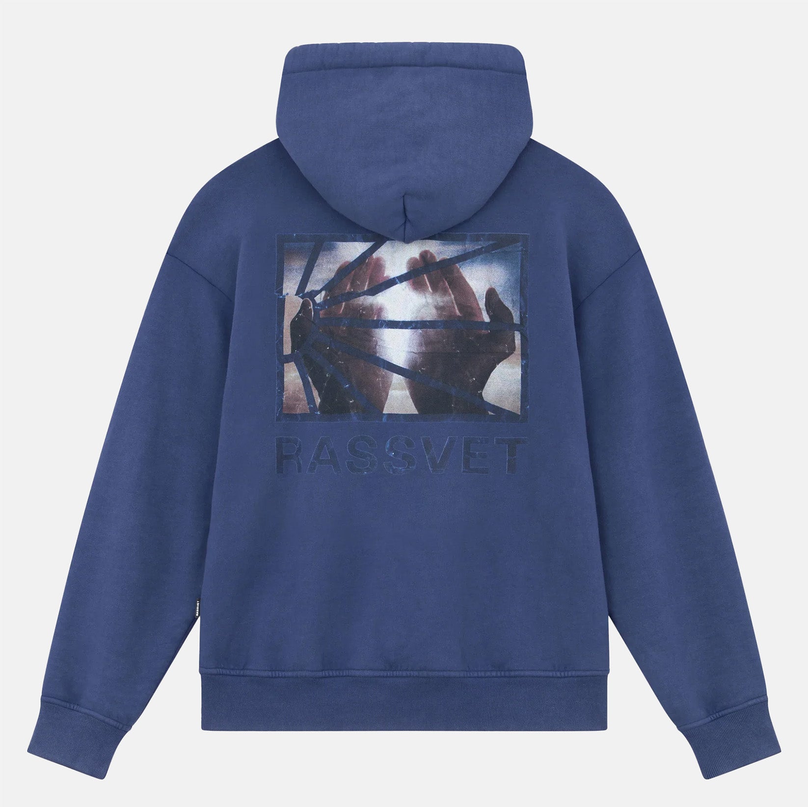 Rassvet Logo Classic Hoodie - Navy Blau Bild 1