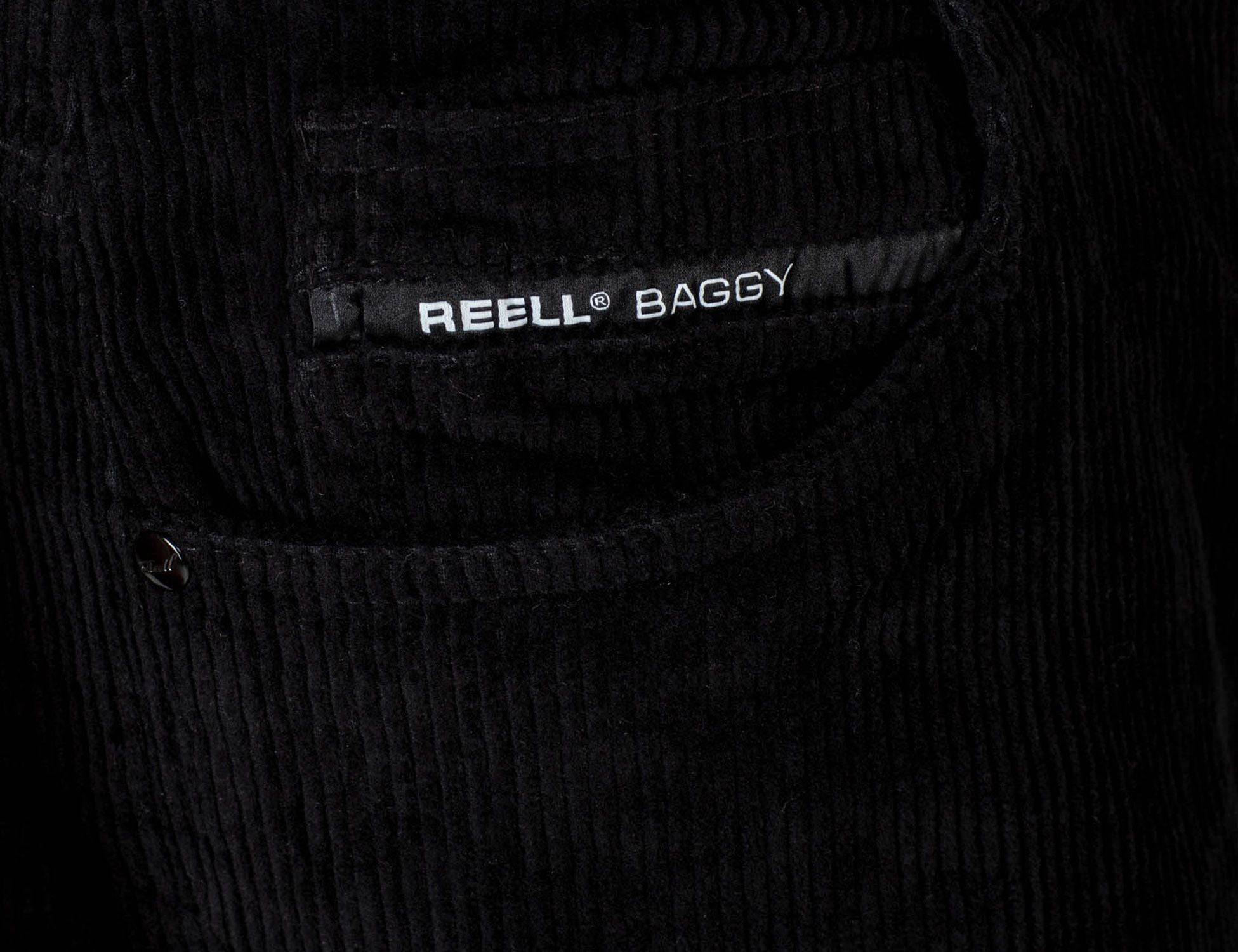 Reell Baggy Cord Pant - Black Schwarz Bild 3